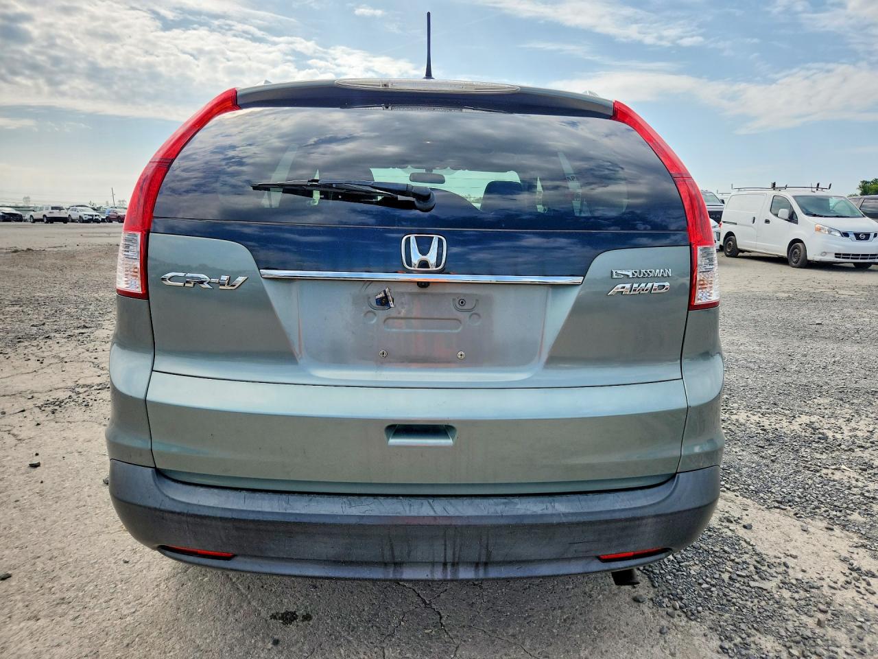 2012 Honda Cr-v Exl Green vin: JHLRM4H74CC007530