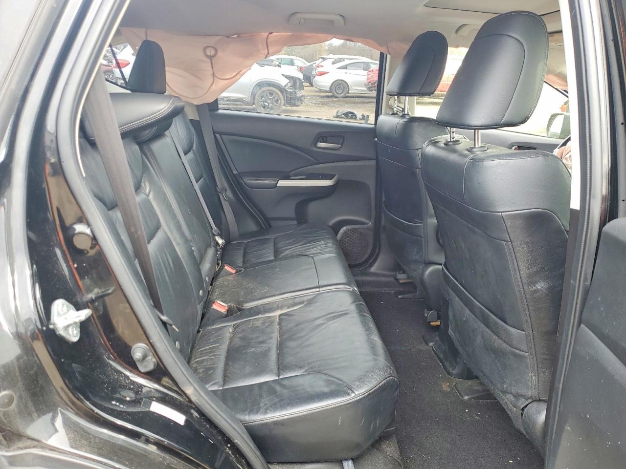2012 Honda Cr-v Exl Black vin: JHLRM4H74CC010489
