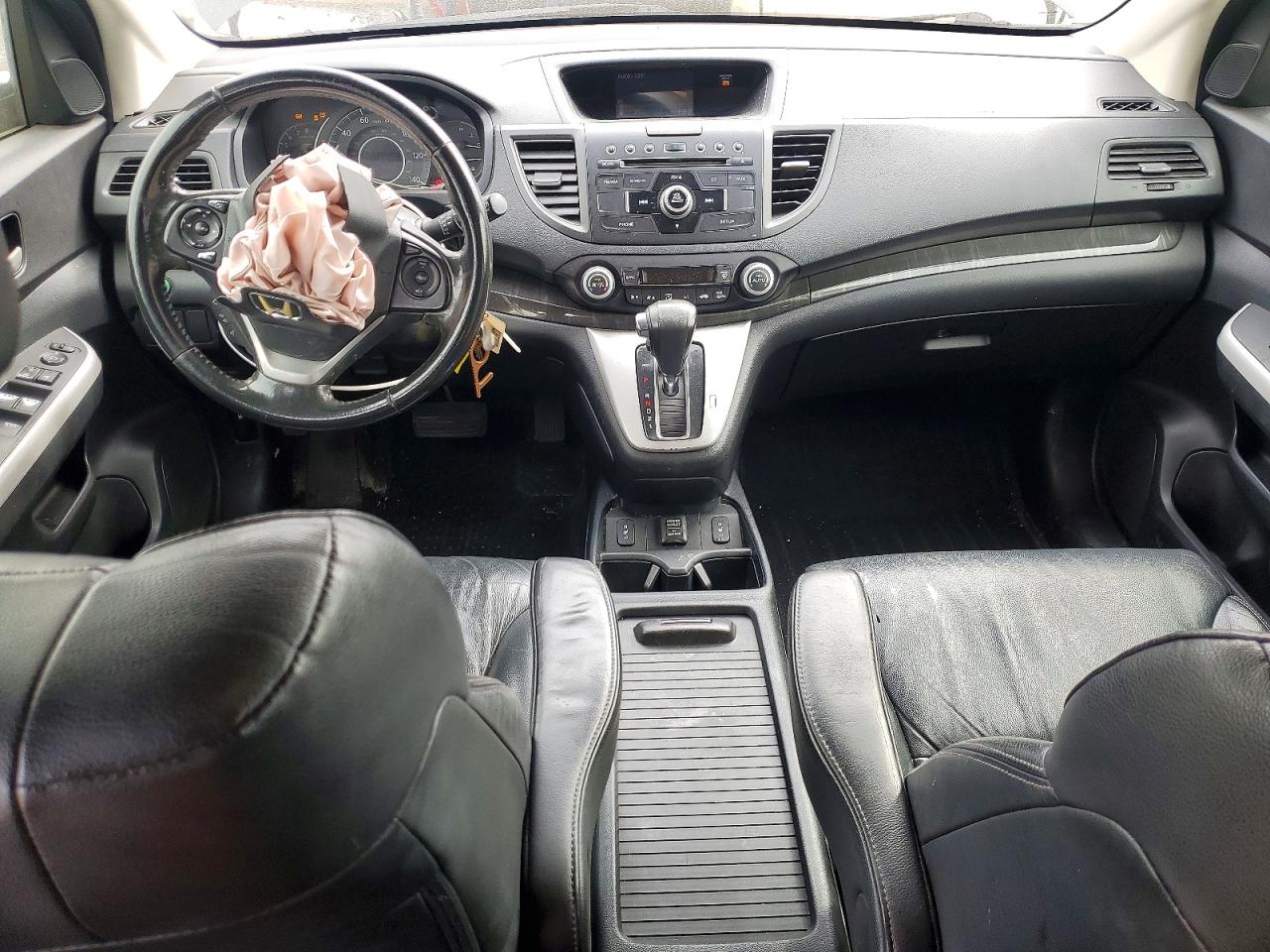 2012 Honda Cr-v Exl Black vin: JHLRM4H74CC010489