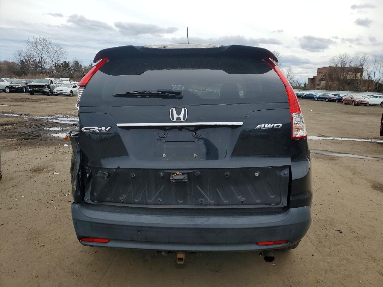 2012 Honda Cr-v Exl Black vin: JHLRM4H74CC010489