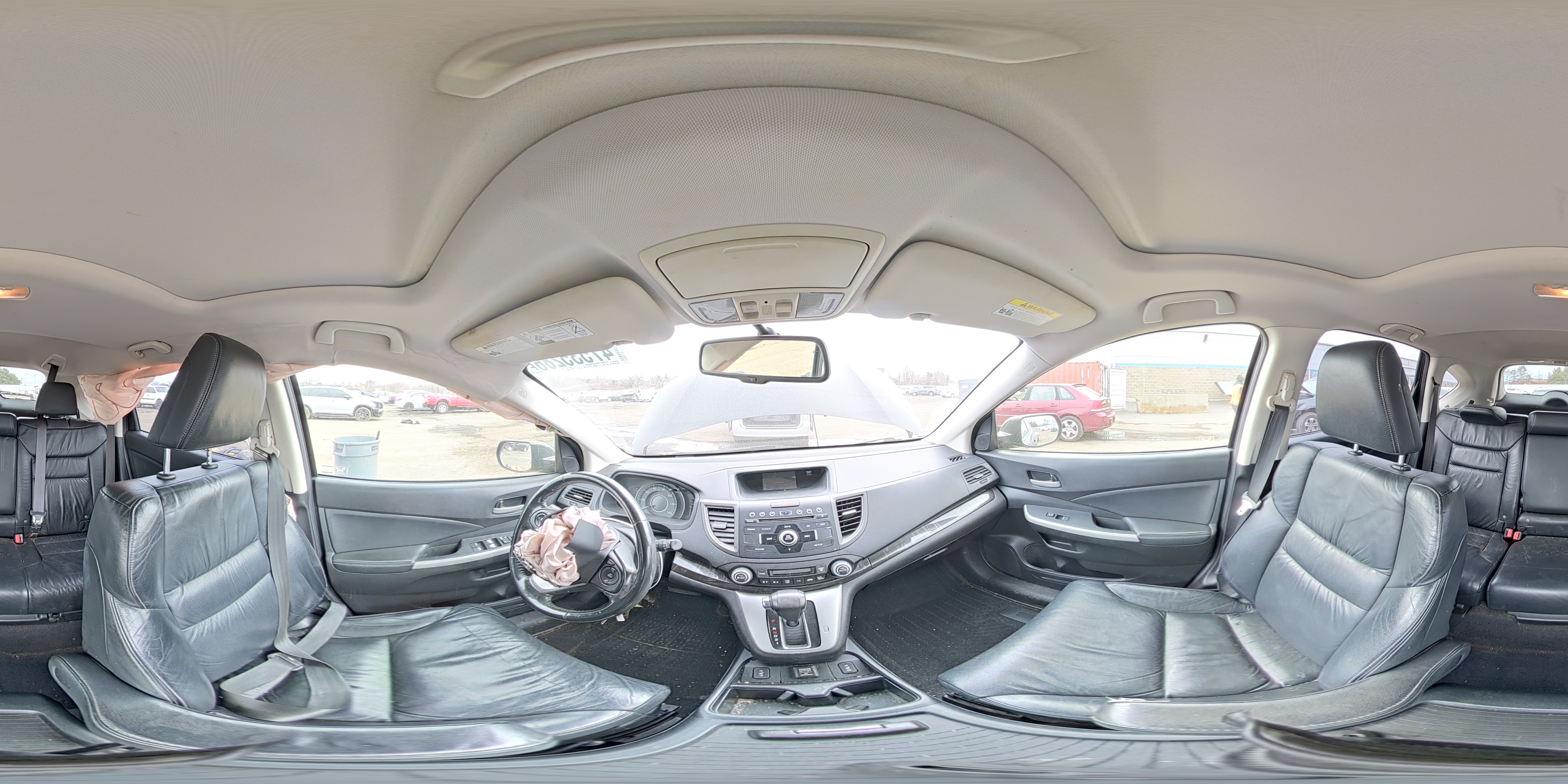 2012 Honda Cr-v Exl Black vin: JHLRM4H74CC010489