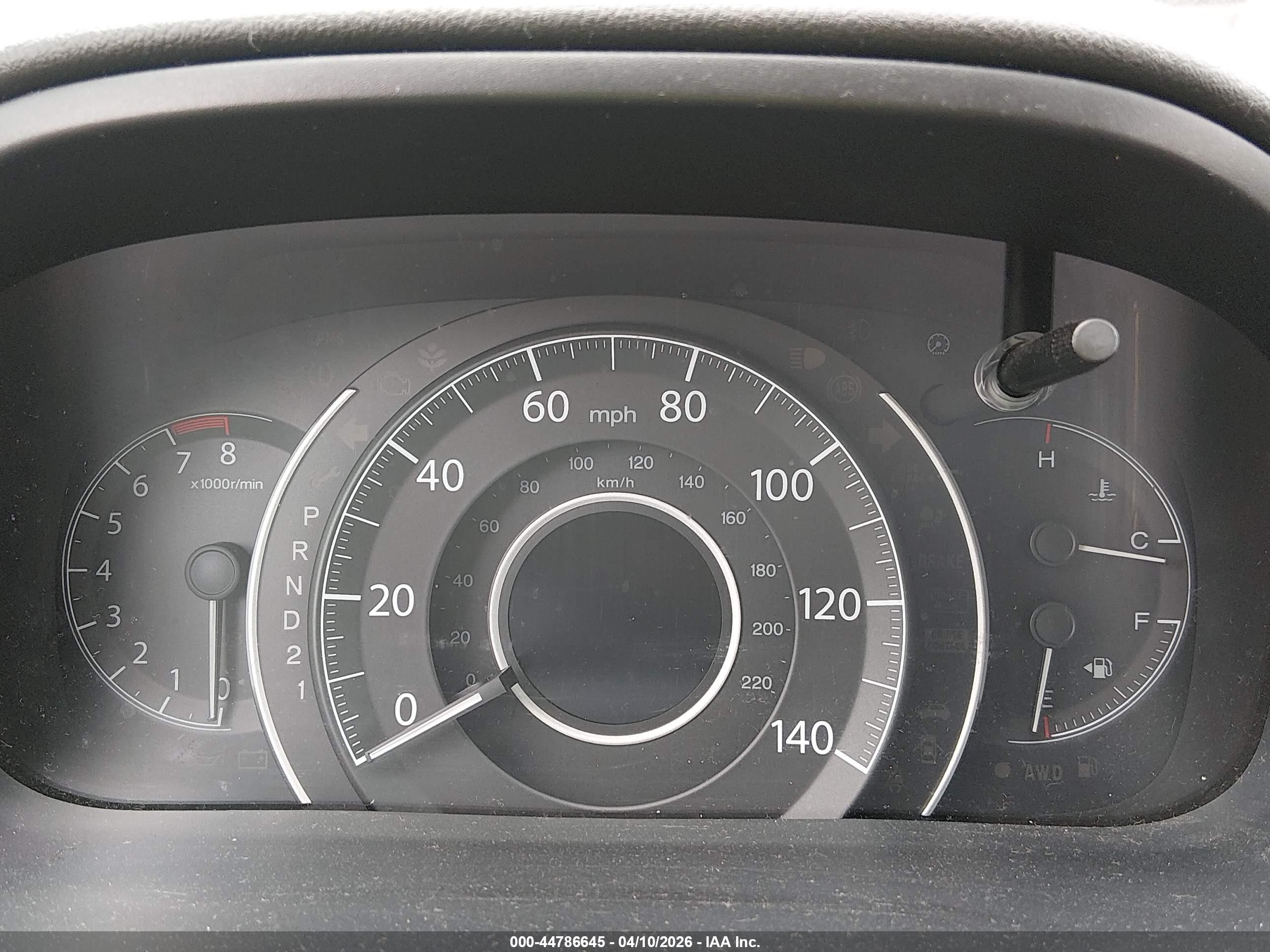 2012 Honda Cr-v Ex-l Gray vin: JHLRM4H74CC014610