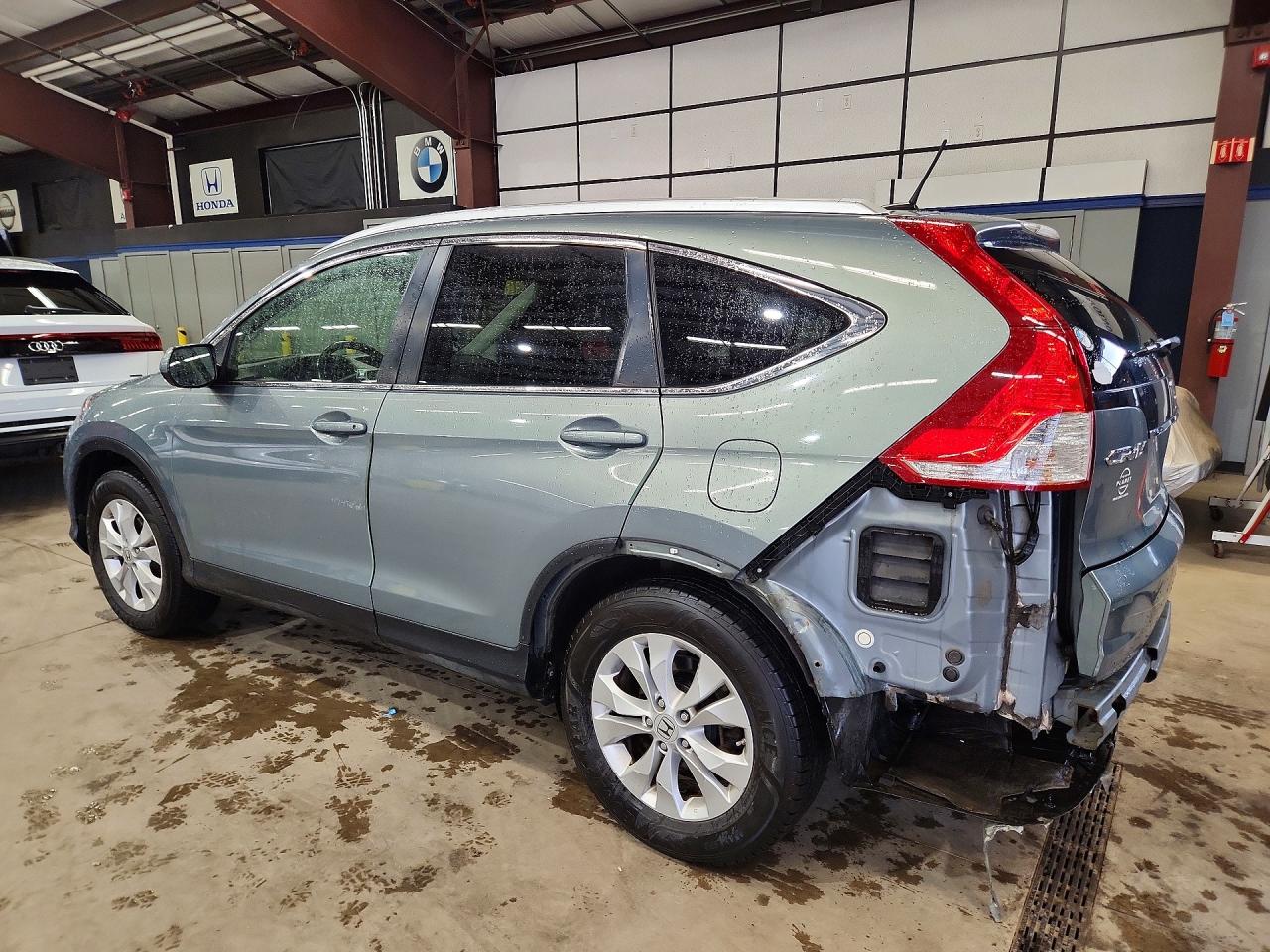2012 Honda Cr-v Exl Green vin: JHLRM4H75CC005740