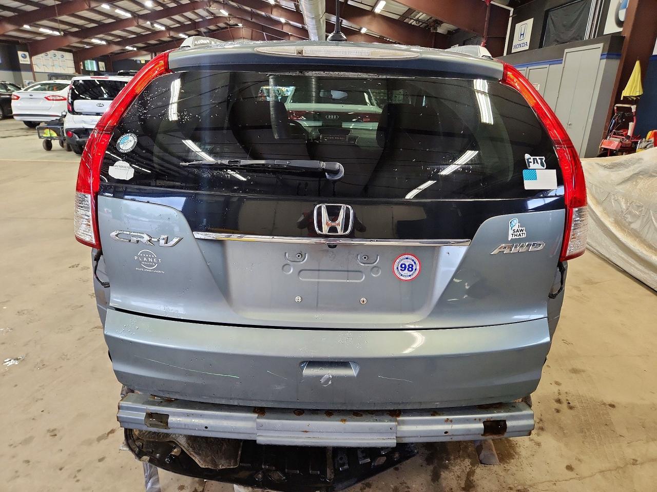 2012 Honda Cr-v Exl Green vin: JHLRM4H75CC005740