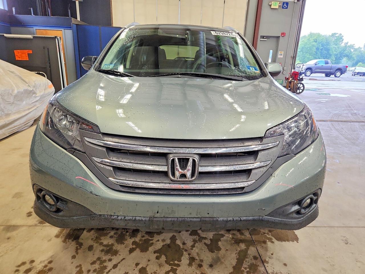 2012 Honda Cr-v Exl Green vin: JHLRM4H75CC005740