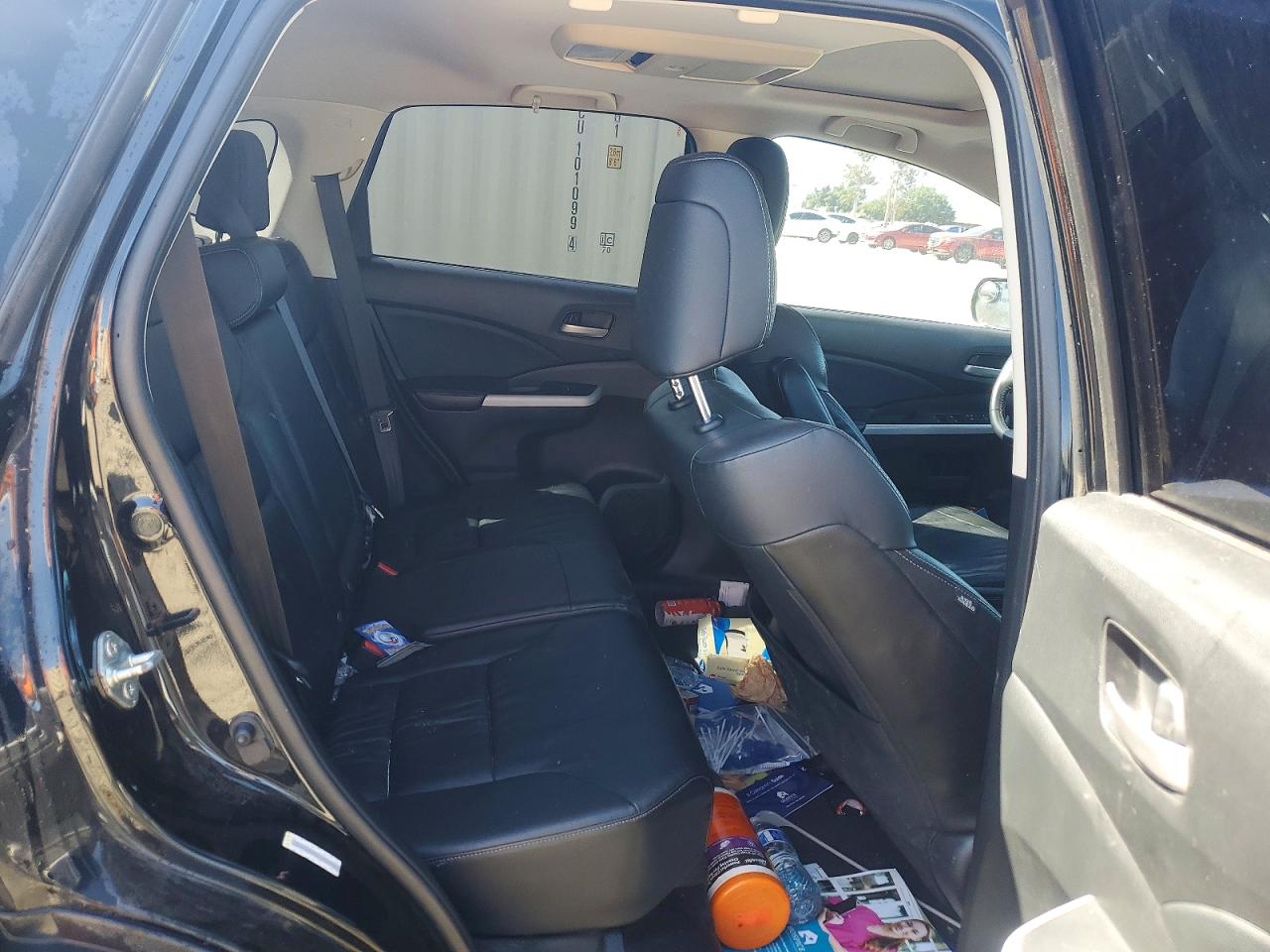 2012 Honda Cr-v Exl Black vin: JHLRM4H75CC009934