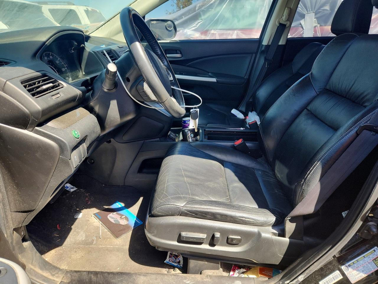 2012 Honda Cr-v Exl Black vin: JHLRM4H75CC009934