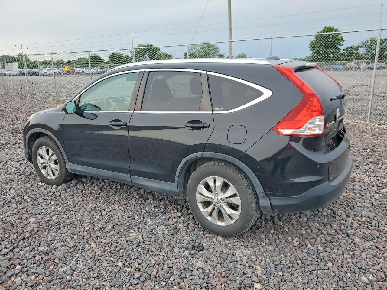 2012 Honda Cr-v Exl Black vin: JHLRM4H75CC010257
