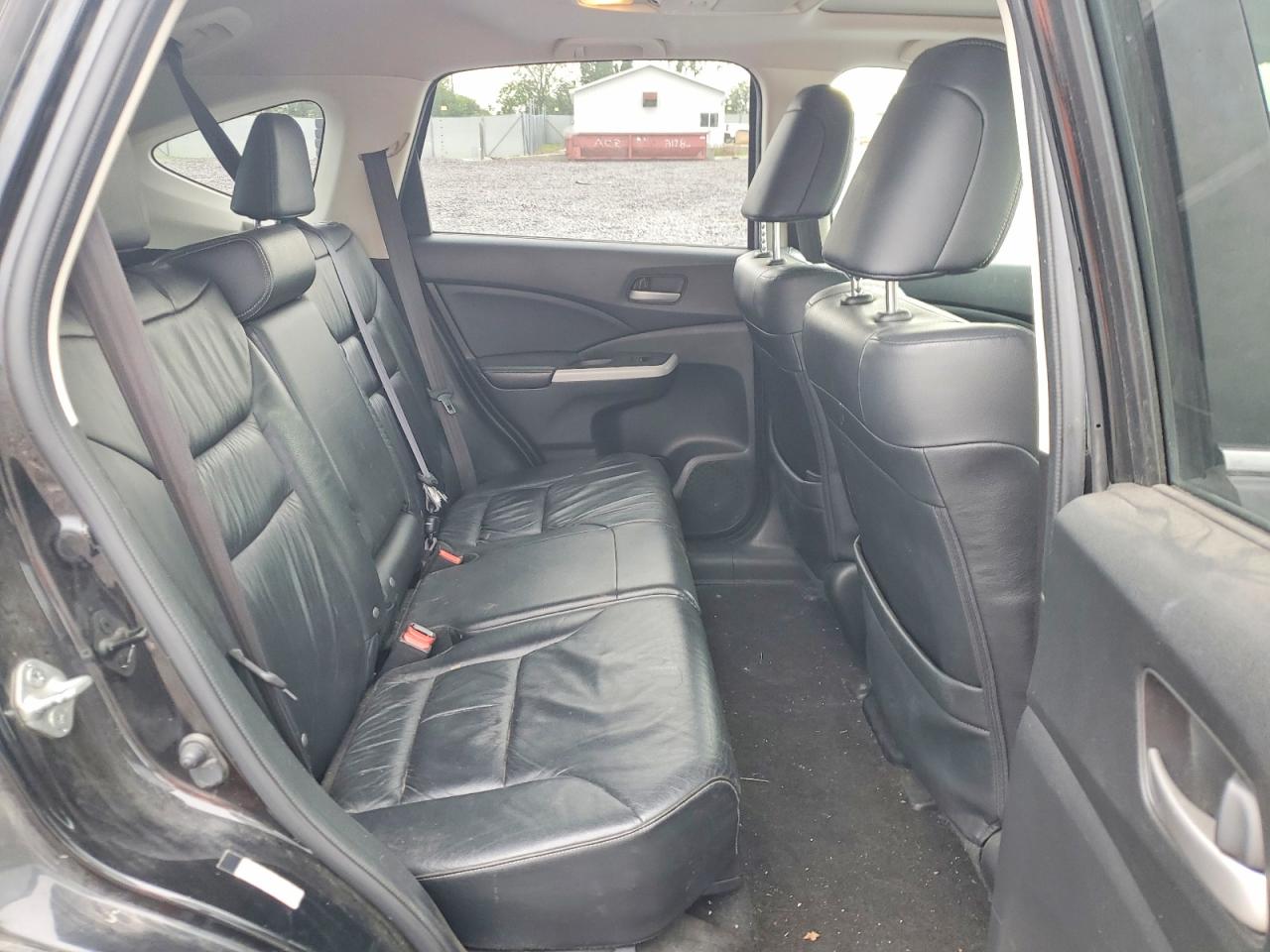 2012 Honda Cr-v Exl Black vin: JHLRM4H75CC010257