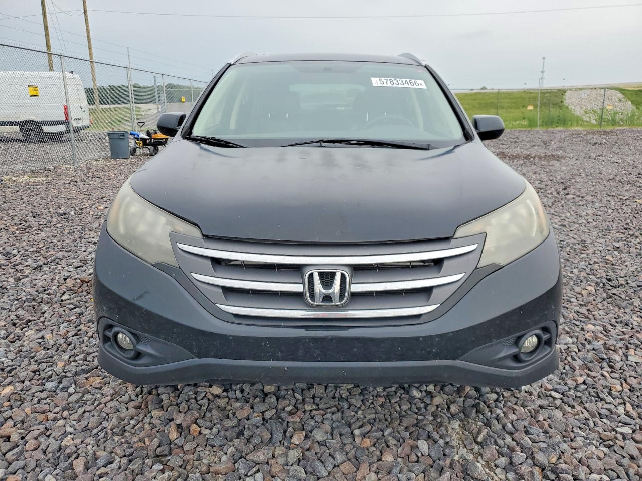 2012 Honda Cr-v Exl Black vin: JHLRM4H75CC010257