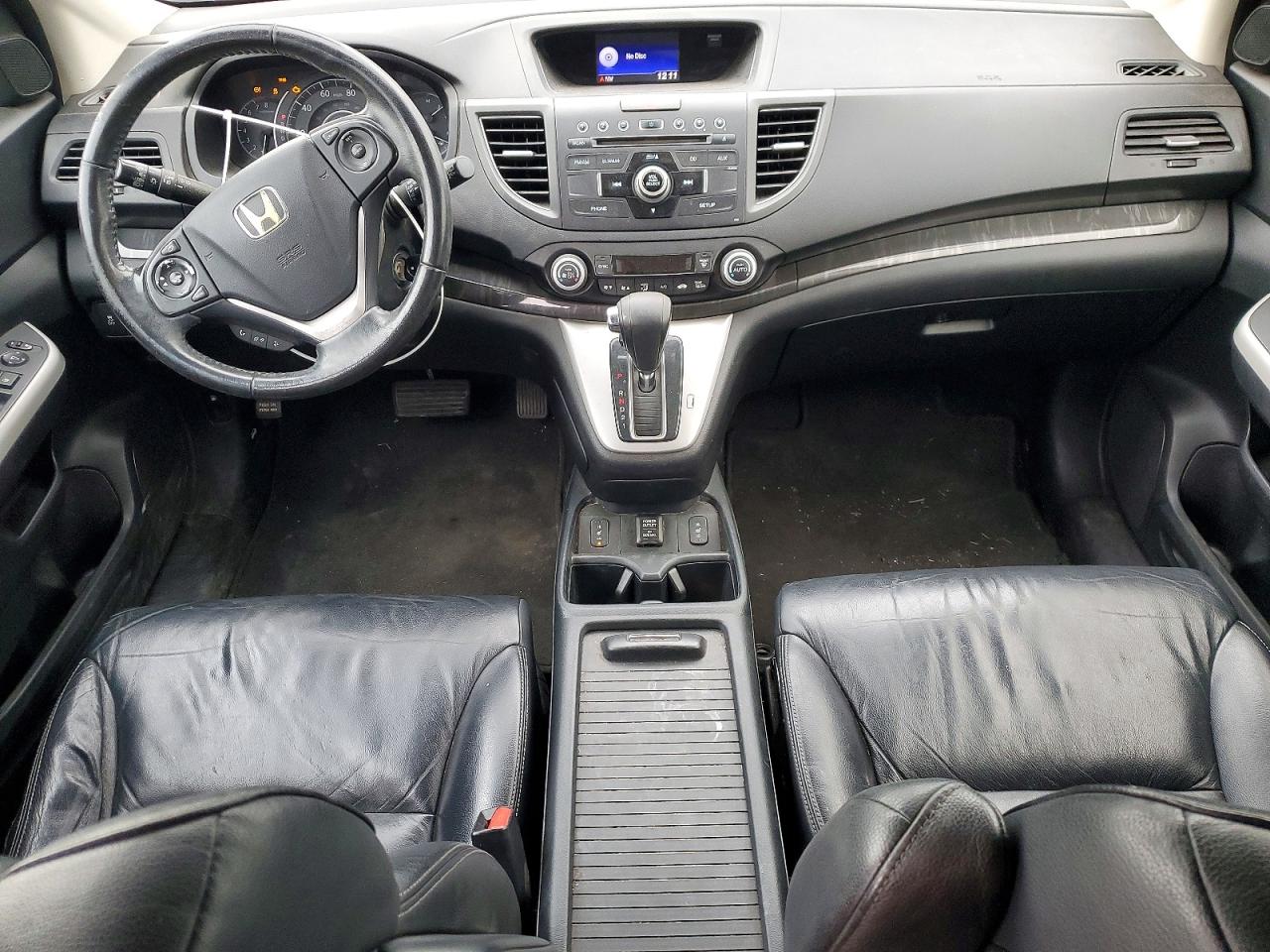 2012 Honda Cr-v Exl Black vin: JHLRM4H75CC010257
