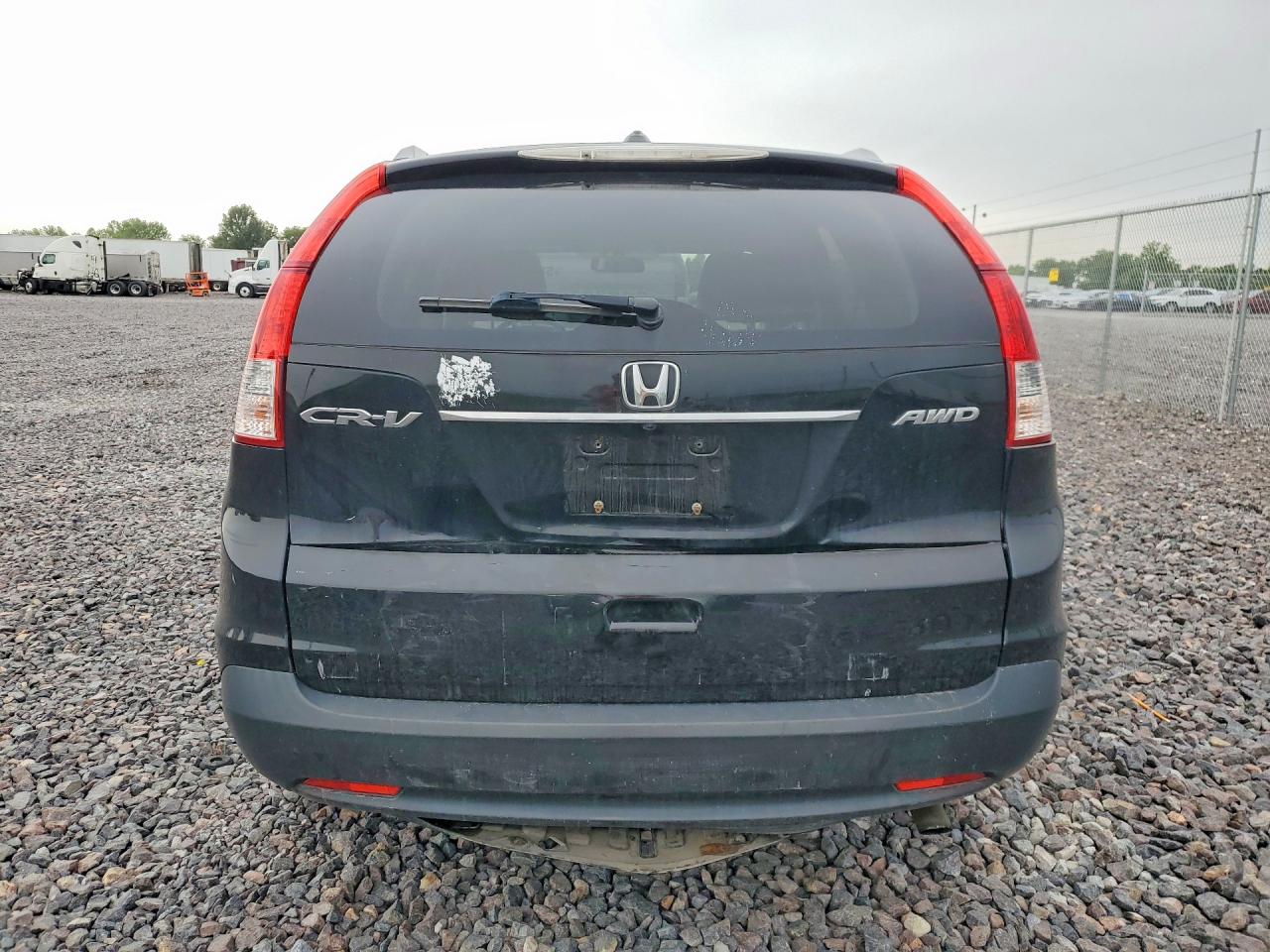 2012 Honda Cr-v Exl Black vin: JHLRM4H75CC010257