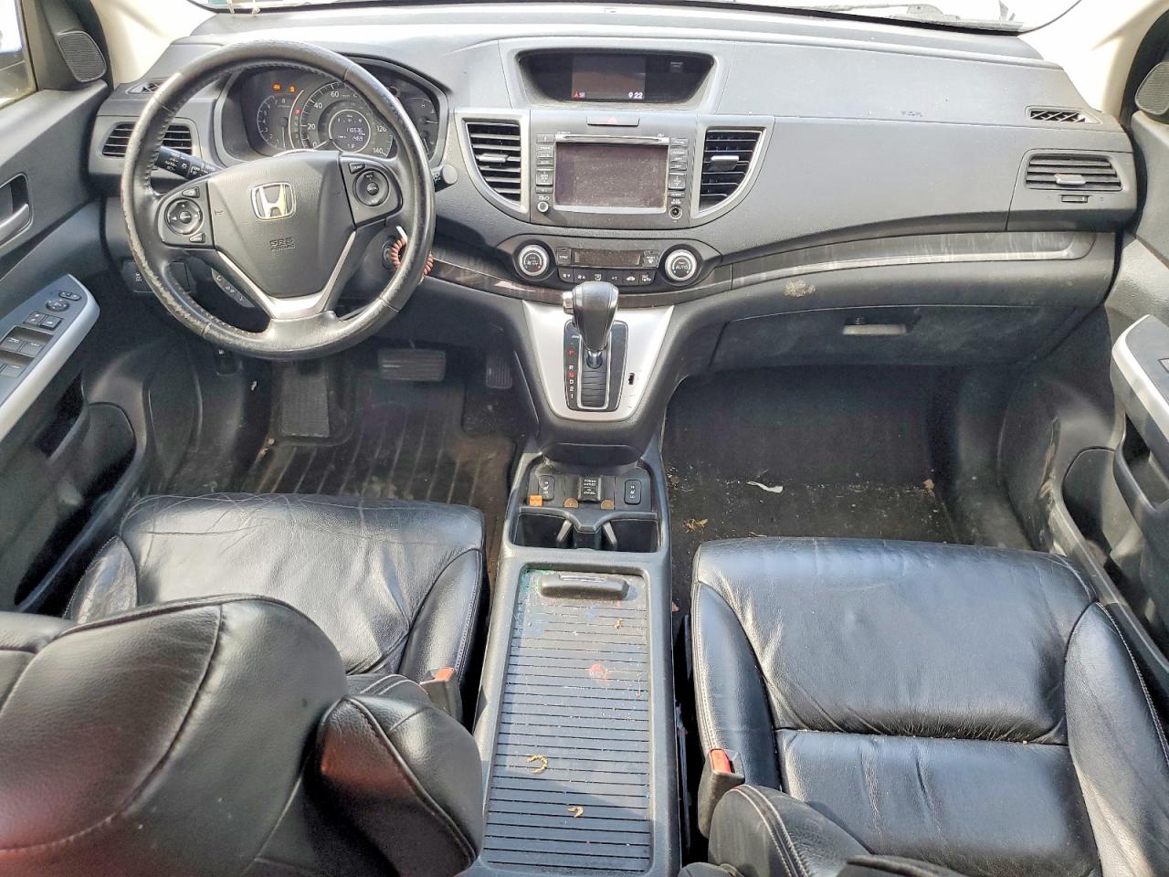 2012 Honda Cr-v Exl Silver vin: JHLRM4H75CC010629