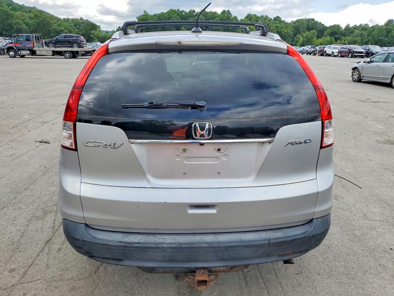 2012 Honda Cr-v Exl Silver vin: JHLRM4H75CC010629