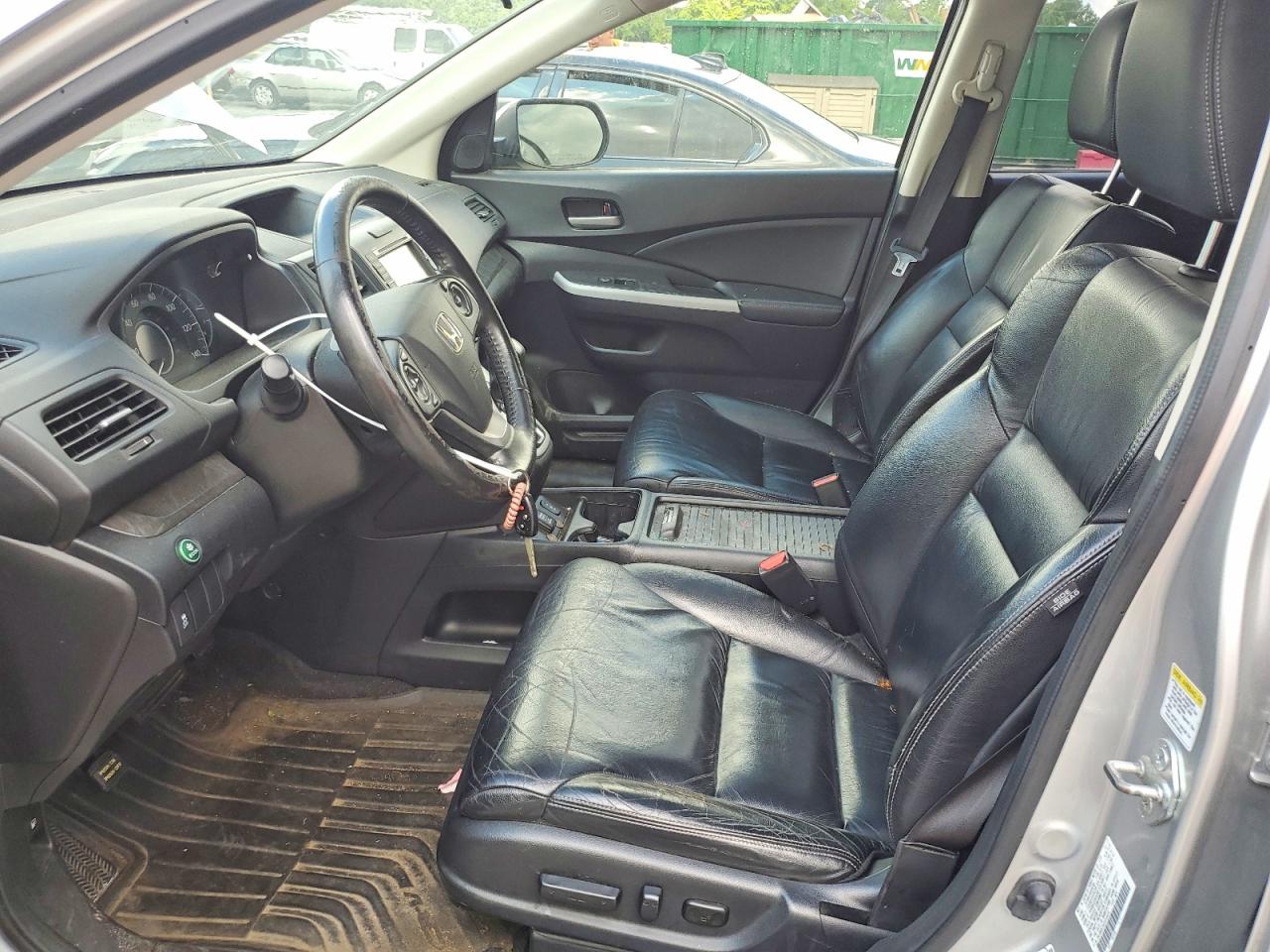 2012 Honda Cr-v Exl Silver vin: JHLRM4H75CC010629