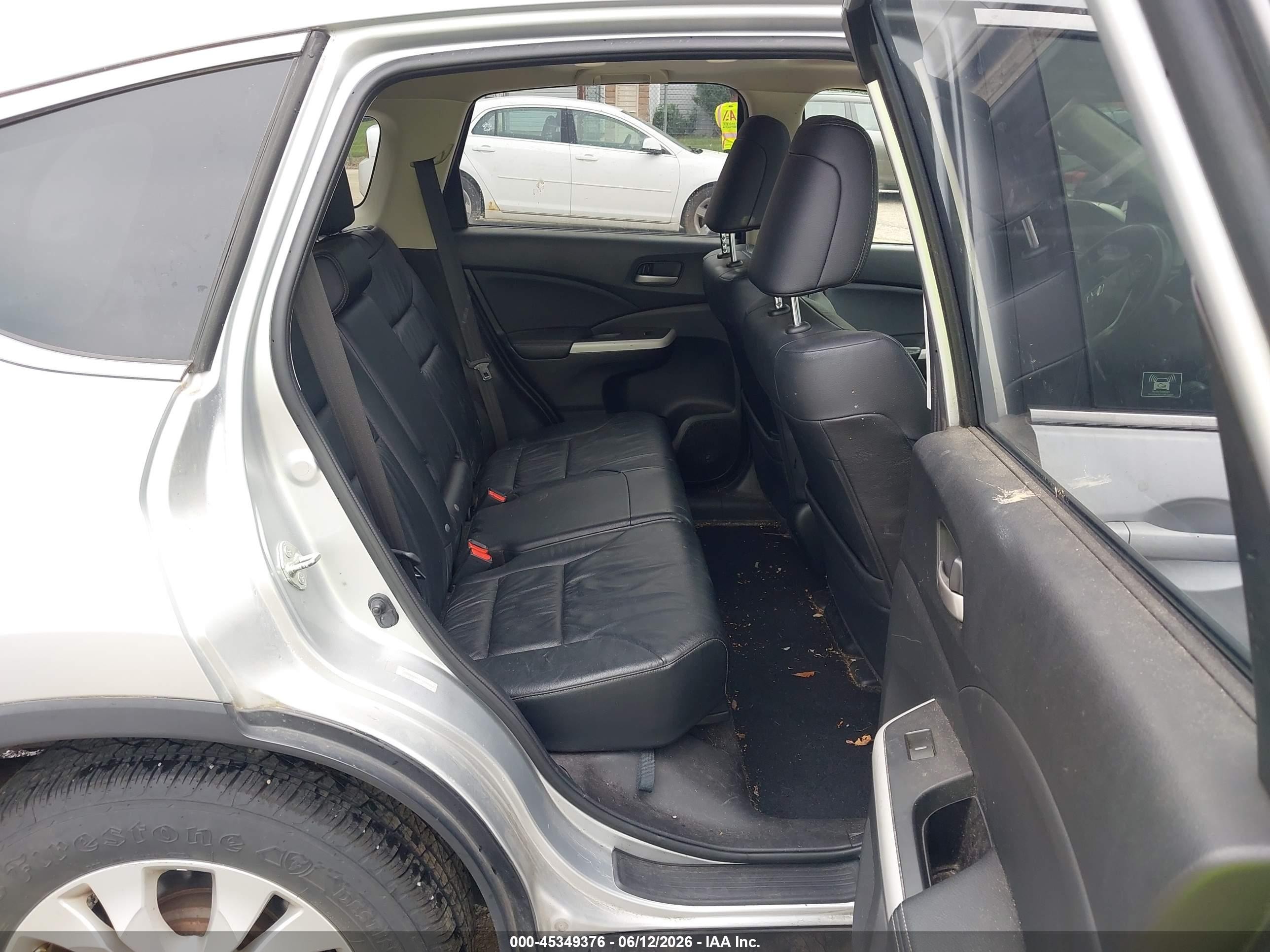 2012 Honda Cr-v Ex-l Серебряный vin: JHLRM4H75CC019332