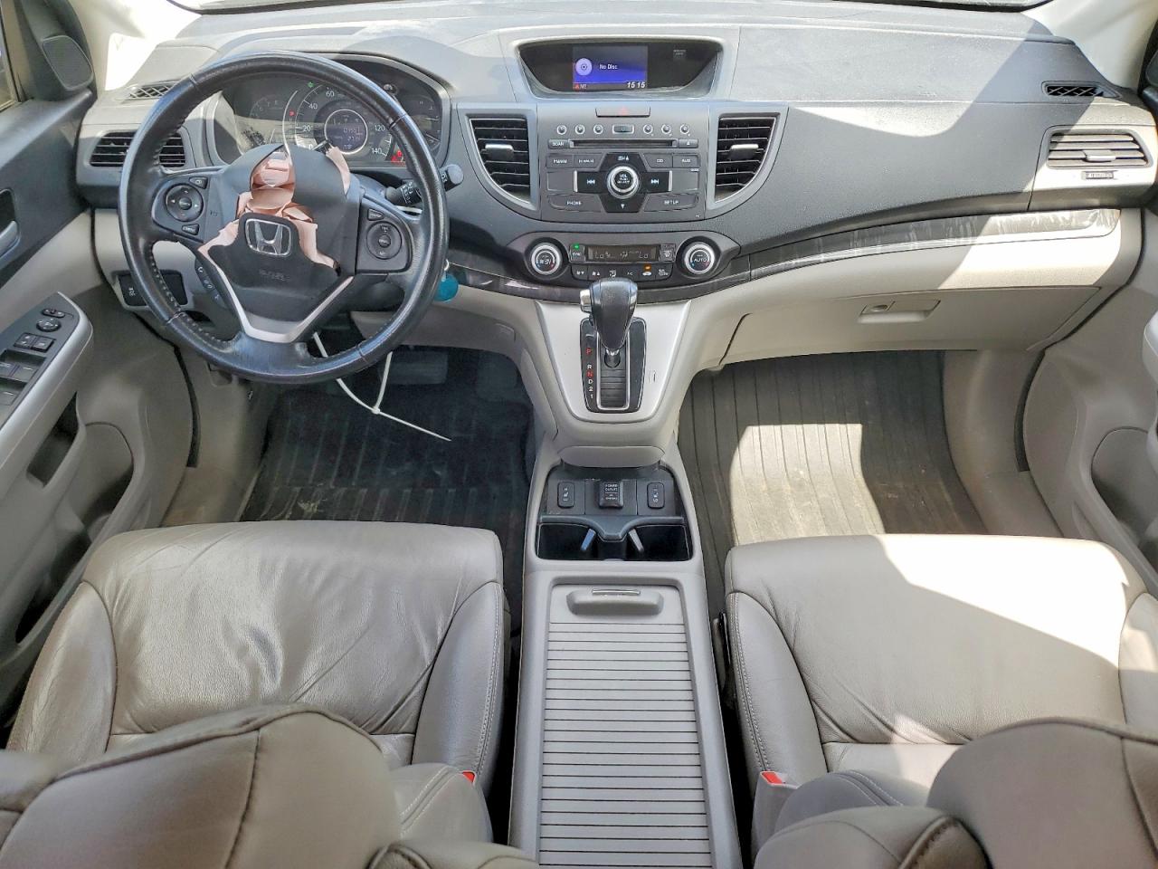 2012 Honda Cr-v Exl Silver vin: JHLRM4H75CC019878