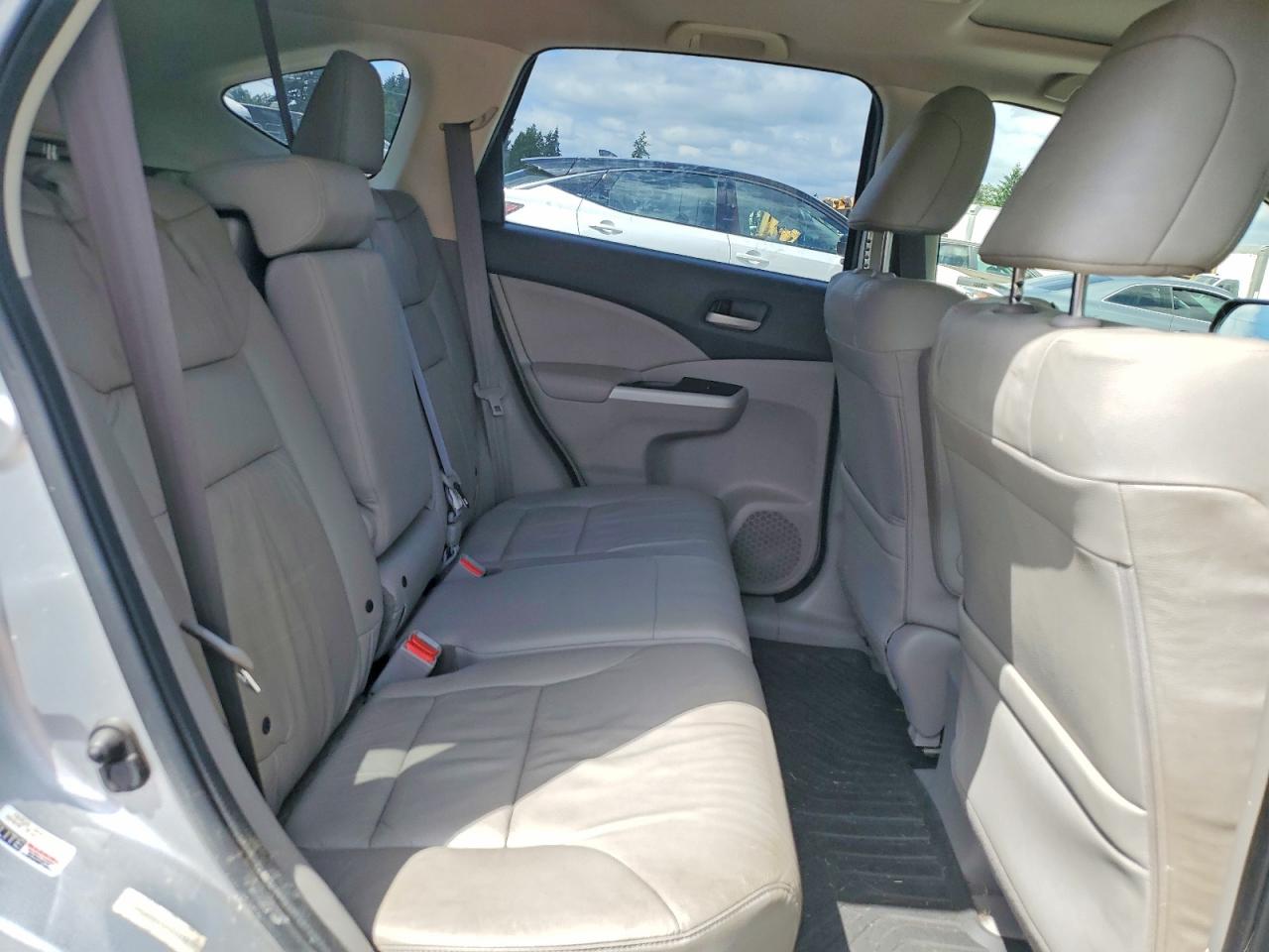 2012 Honda Cr-v Exl Silver vin: JHLRM4H75CC019878