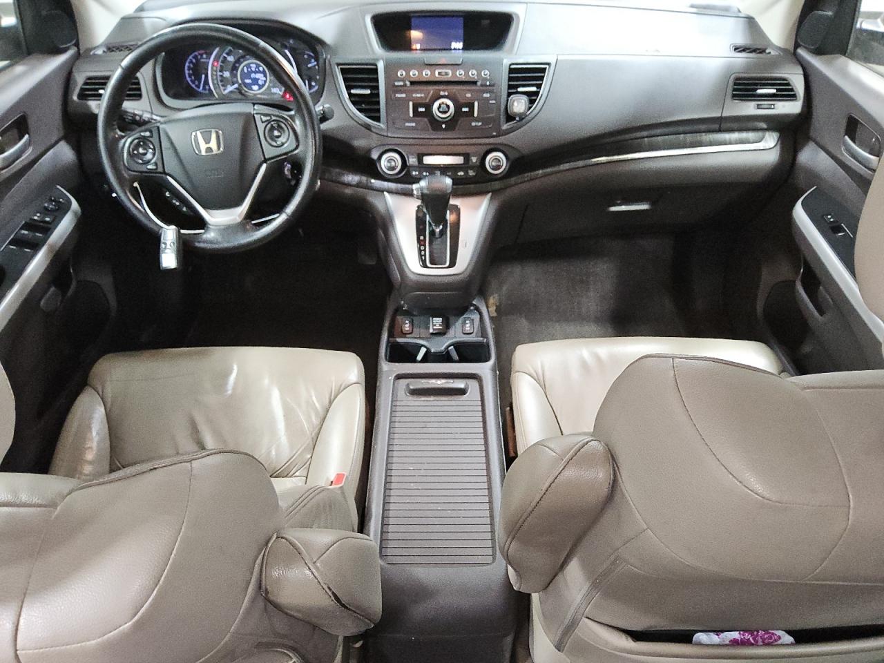 2012 Honda Cr-v Exl Green vin: JHLRM4H76CC006217 Damage: Left Front Seat Armrest, Worn, Replacement Required