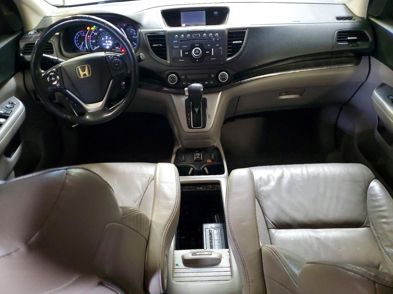 2012 Honda Cr-v Exl Silver vin: JHLRM4H76CC014429