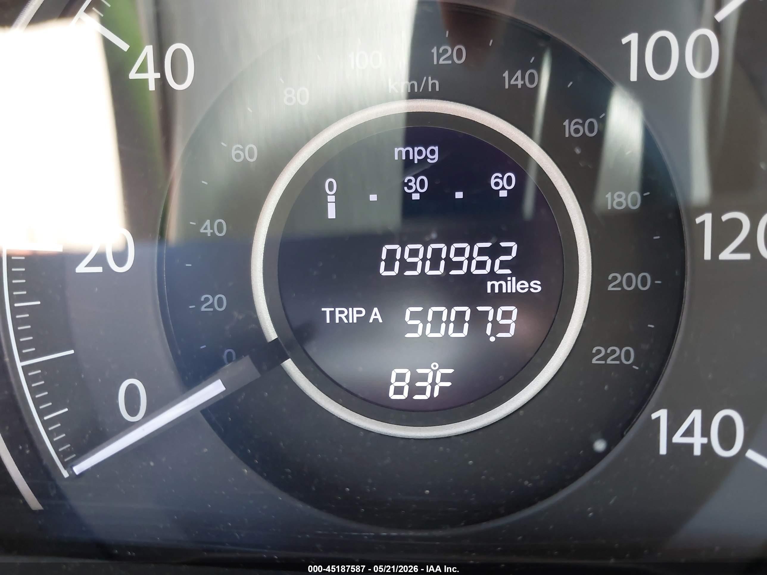 2012 Honda Cr-v Ex-l Teal vin: JHLRM4H76CC018979