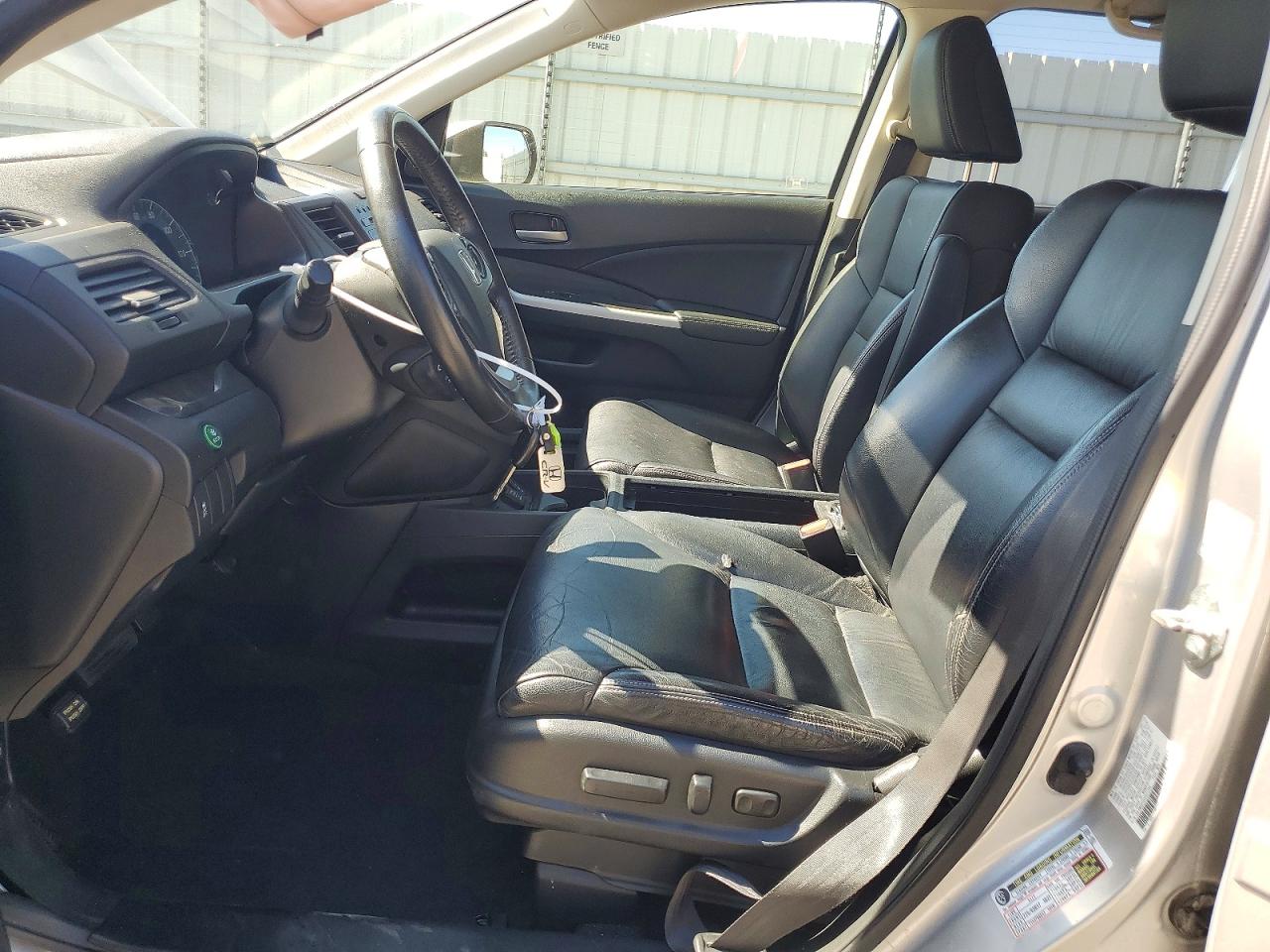 2012 Honda Cr-v Exl Silver vin: JHLRM4H76CC021395