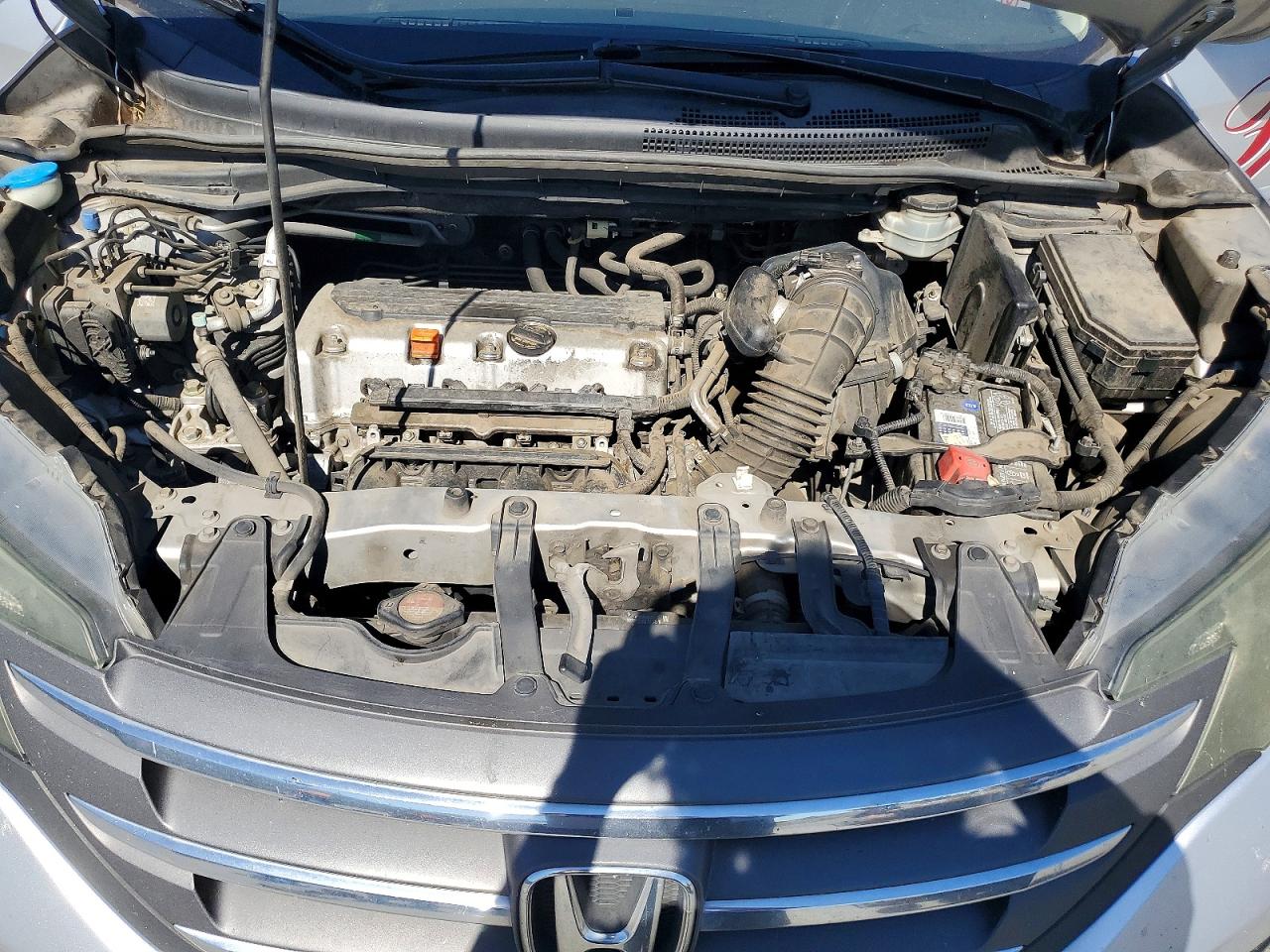 2012 Honda Cr-v Exl Silver vin: JHLRM4H76CC021395