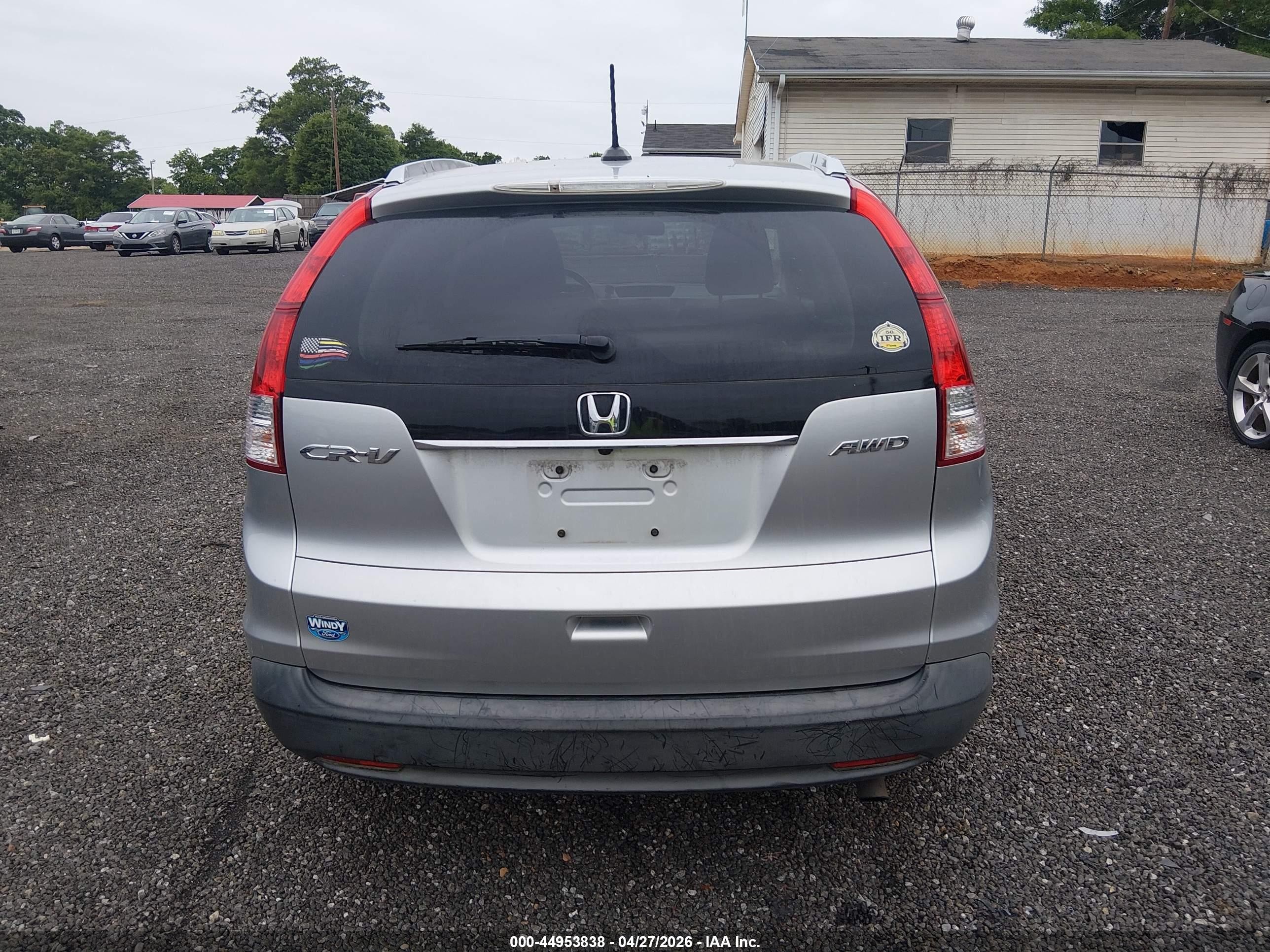 2012 Honda Cr-v Ex-l Silver vin: JHLRM4H76CC022336