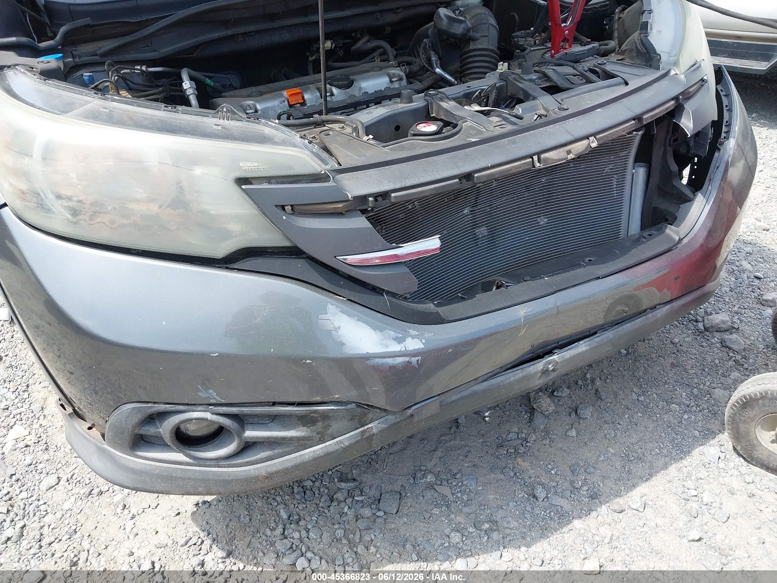 2012 Honda Cr-v Ex-l Серый vin: JHLRM4H77CC003407