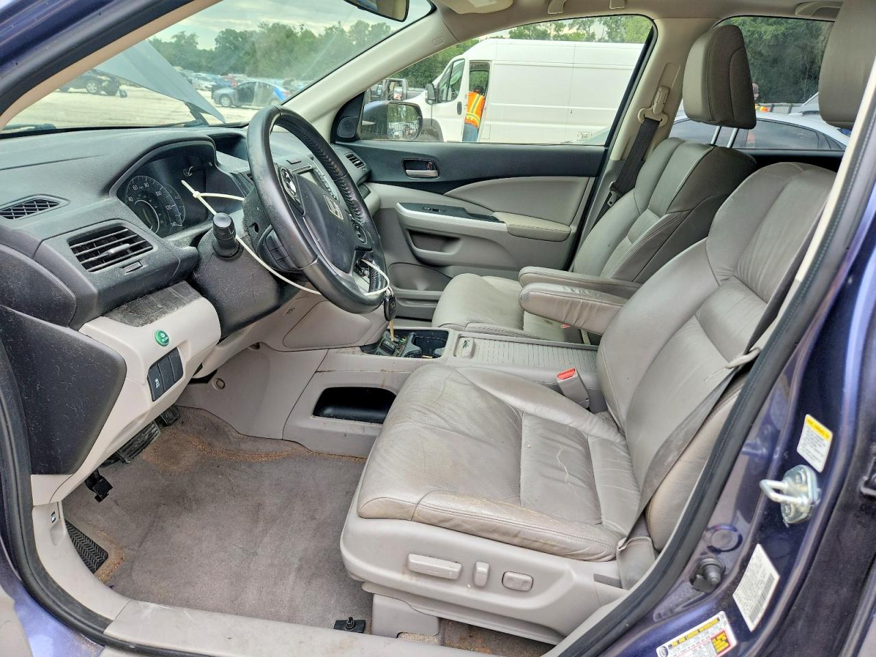 2012 Honda Cr-v Exl Blue vin: JHLRM4H77CC007005