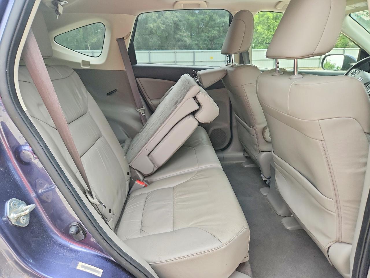 2012 Honda Cr-v Exl Blue vin: JHLRM4H77CC007005