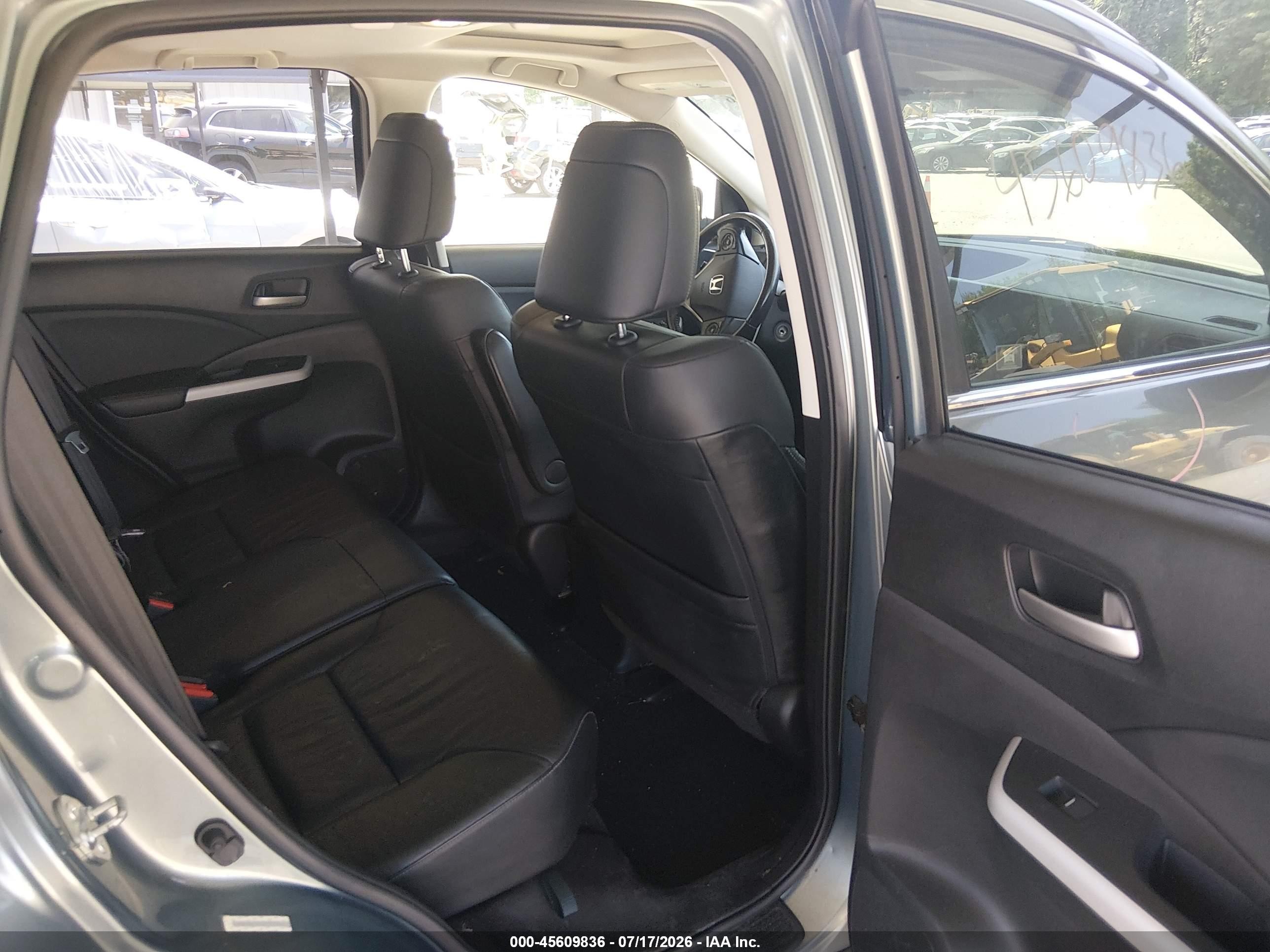 2012 Honda Cr-v Ex-l Зеленый vin: JHLRM4H77CC007215