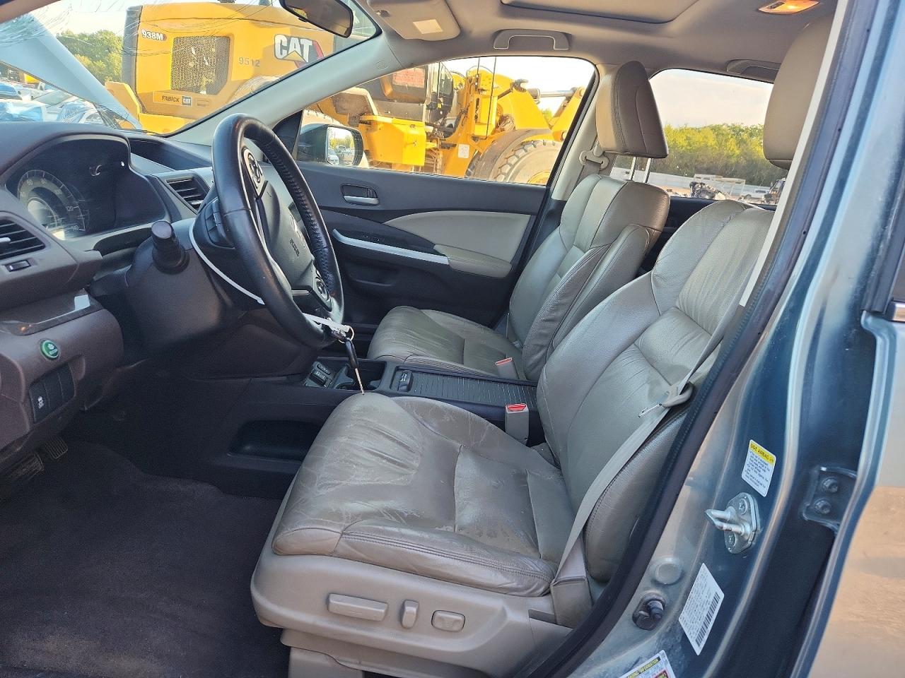 2012 Honda Cr-v Exl Turquoise vin: JHLRM4H77CC012978