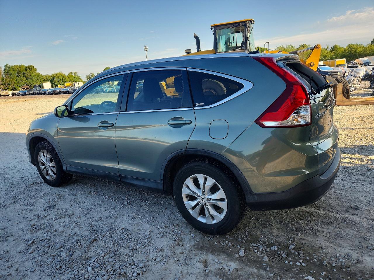 2012 Honda Cr-v Exl Turquoise vin: JHLRM4H77CC012978