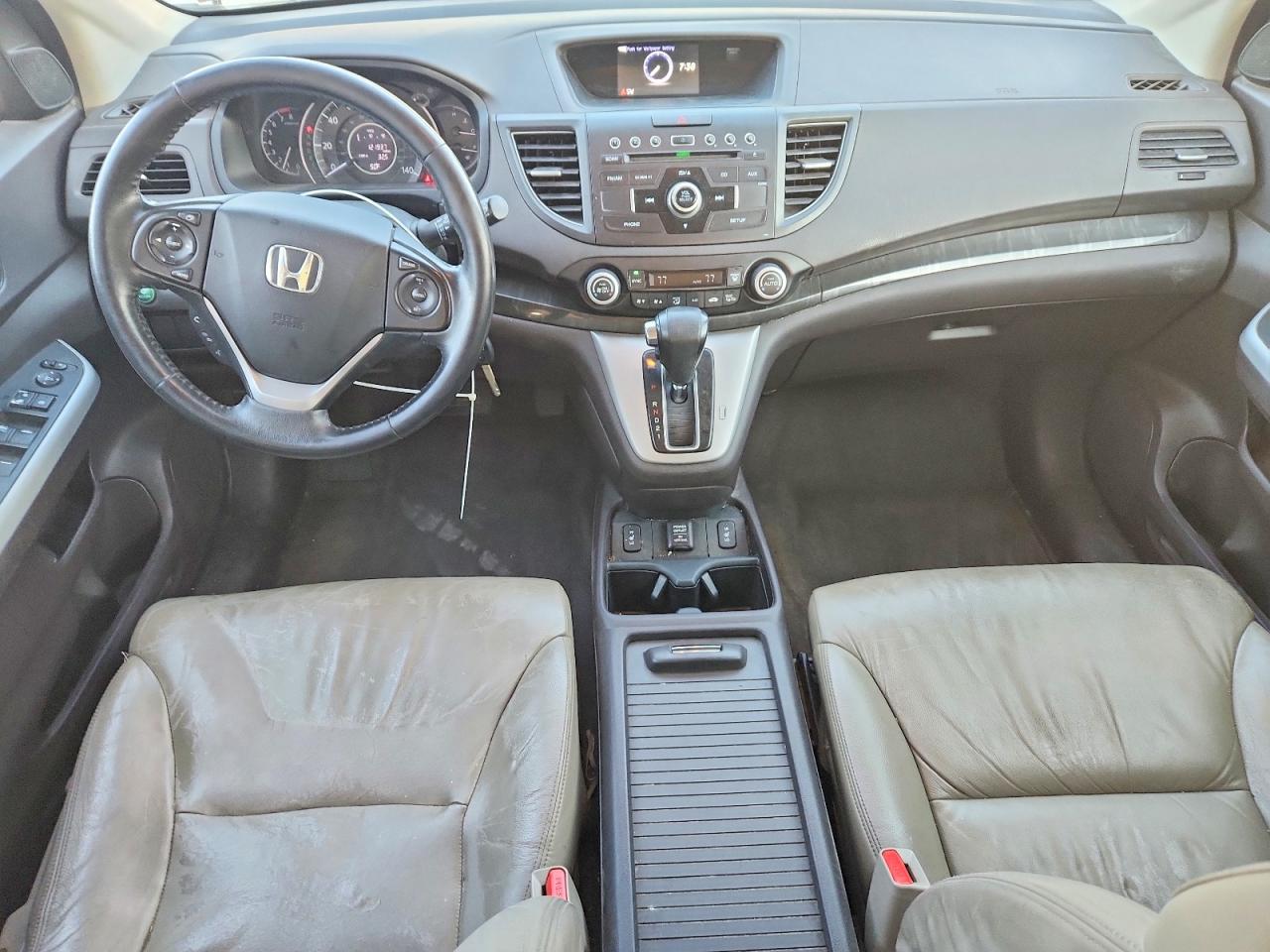 2012 Honda Cr-v Exl Turquoise vin: JHLRM4H77CC012978