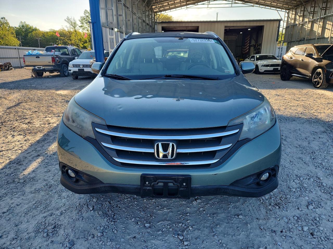 2012 Honda Cr-v Exl Turquoise vin: JHLRM4H77CC012978