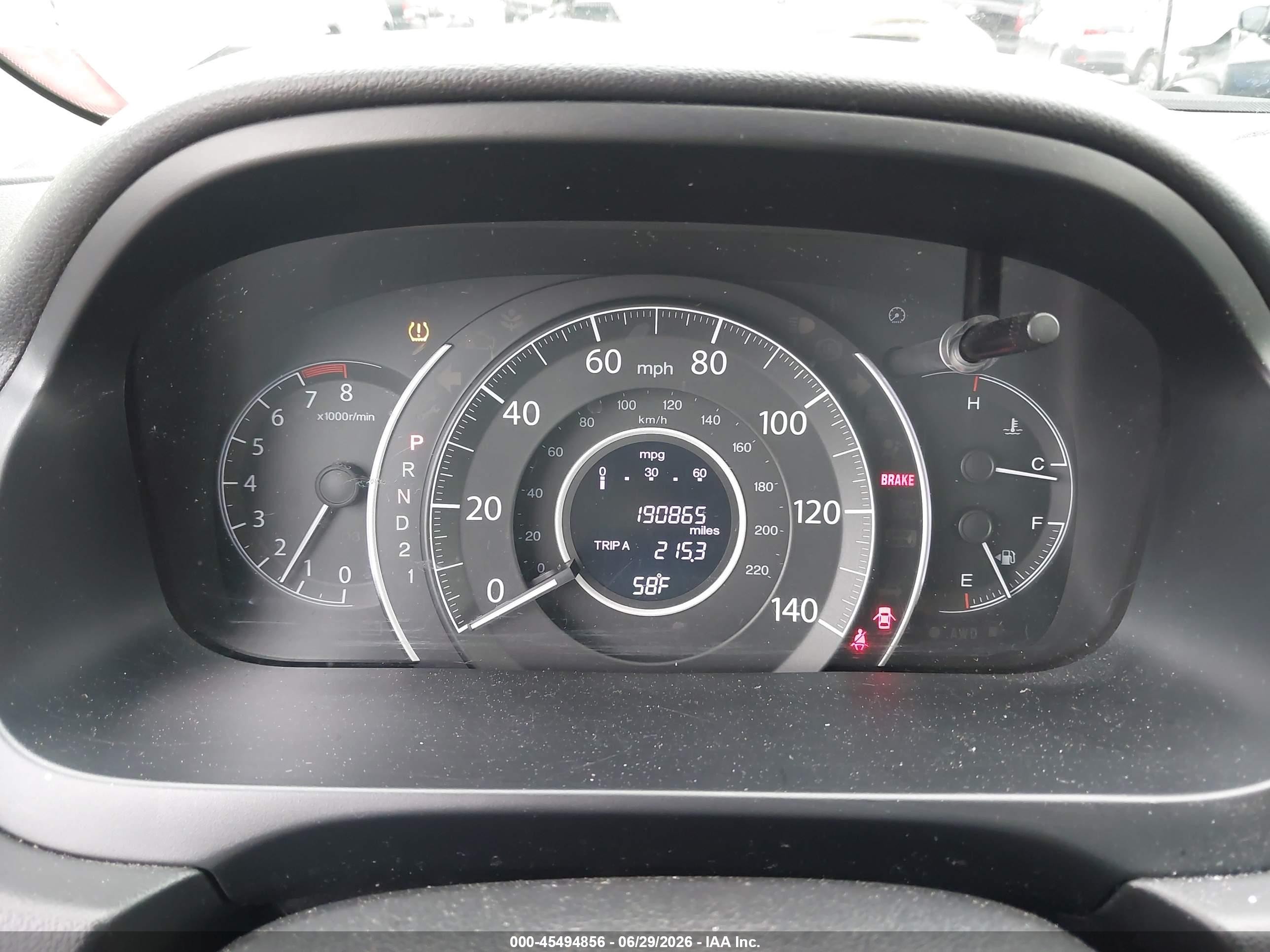 2012 Honda Cr-v Ex-l Gray vin: JHLRM4H77CC014245