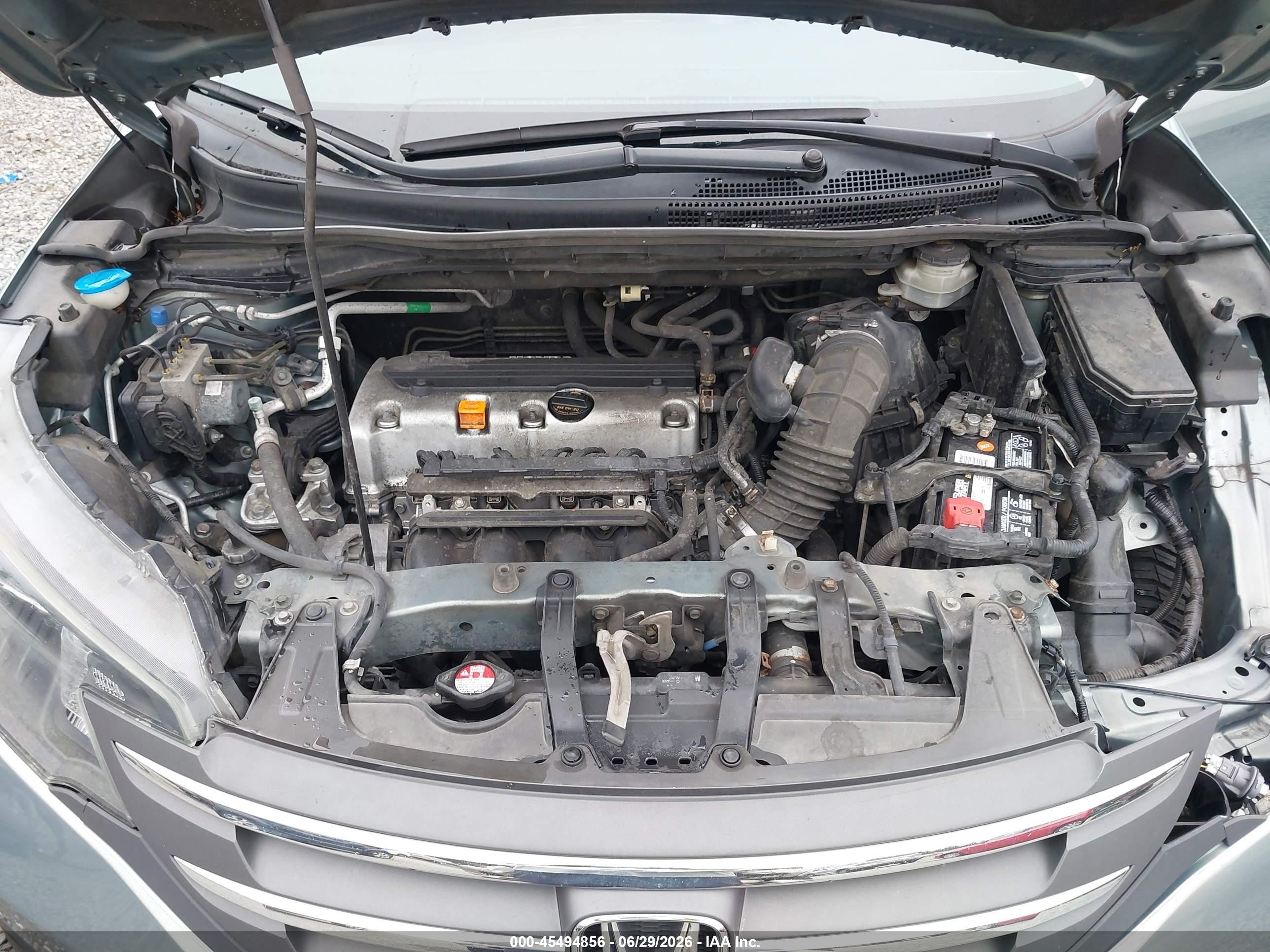 2012 Honda Cr-v Ex-l Gray vin: JHLRM4H77CC014245