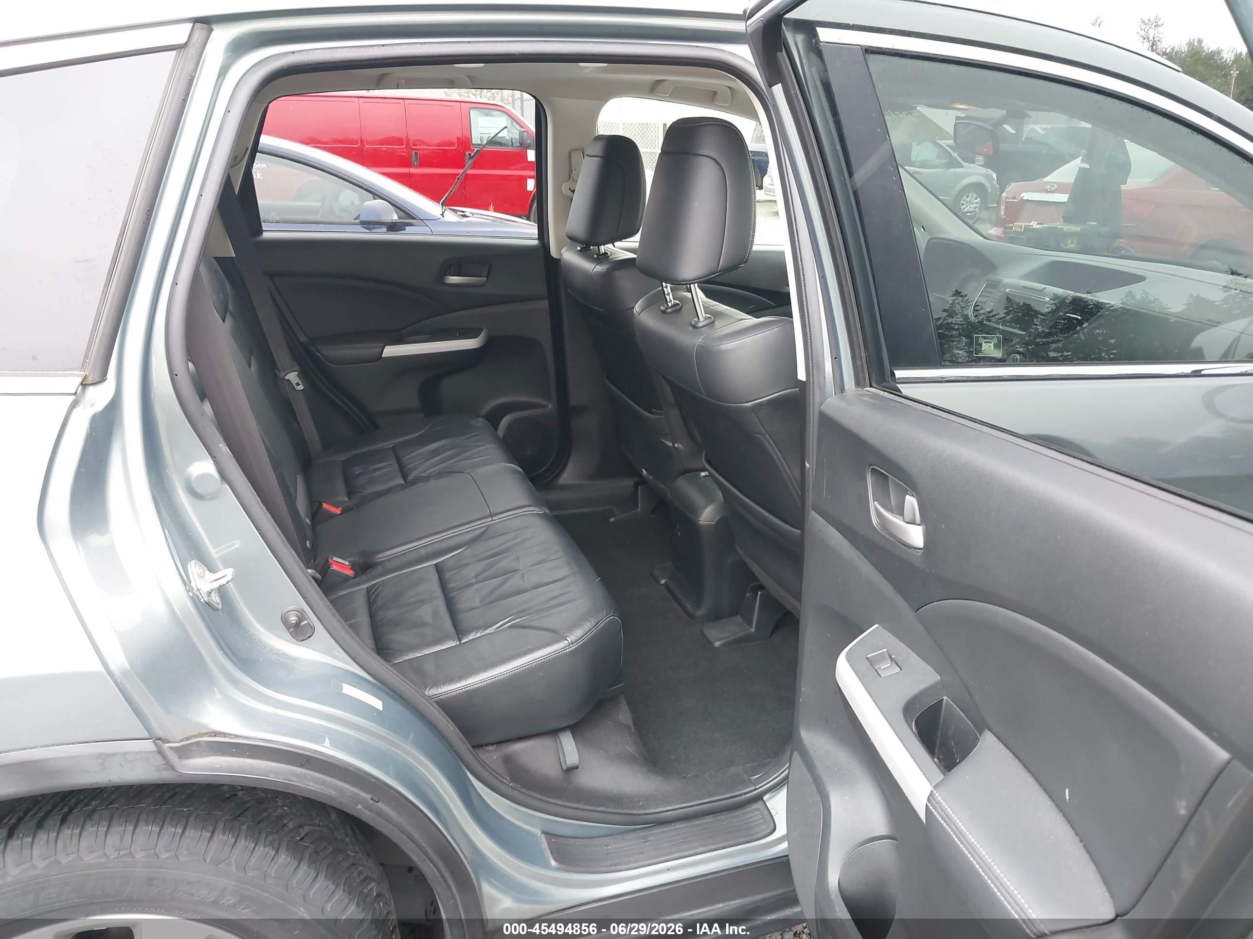 2012 Honda Cr-v Ex-l Gray vin: JHLRM4H77CC014245