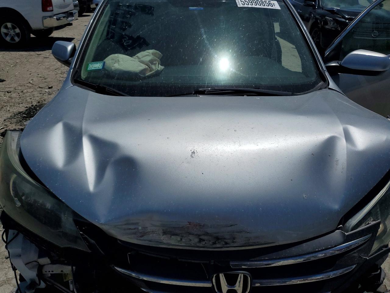 2012 Honda Cr-v Exl Silver vin: JHLRM4H77CC015301