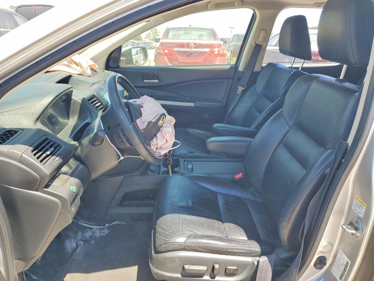 2012 Honda Cr-v Exl Silver vin: JHLRM4H77CC015301