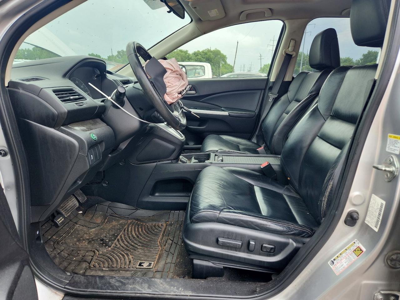 2012 Honda Cr-v Exl Silver vin: JHLRM4H77CC016416