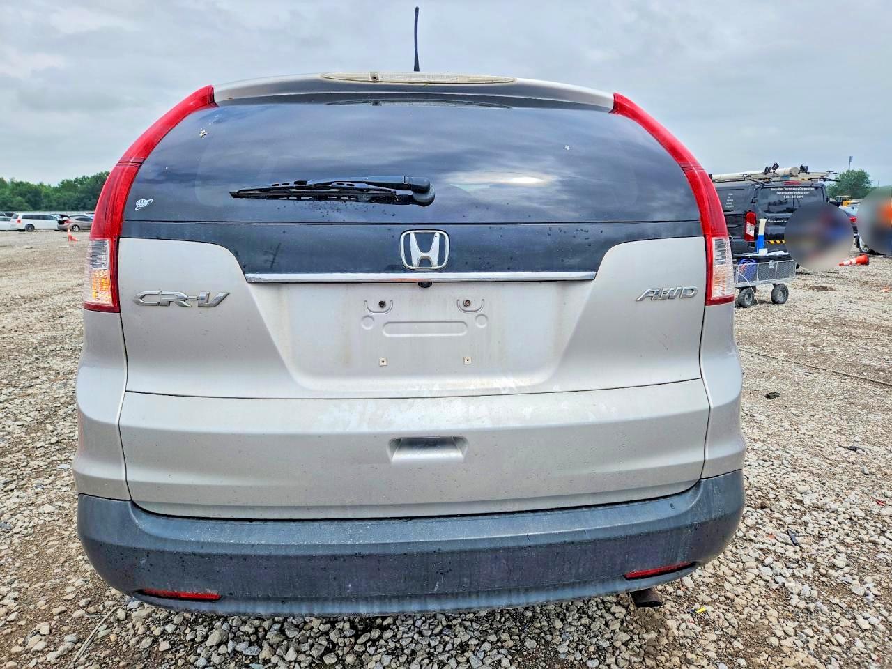 2012 Honda Cr-v Exl Silver vin: JHLRM4H77CC016416