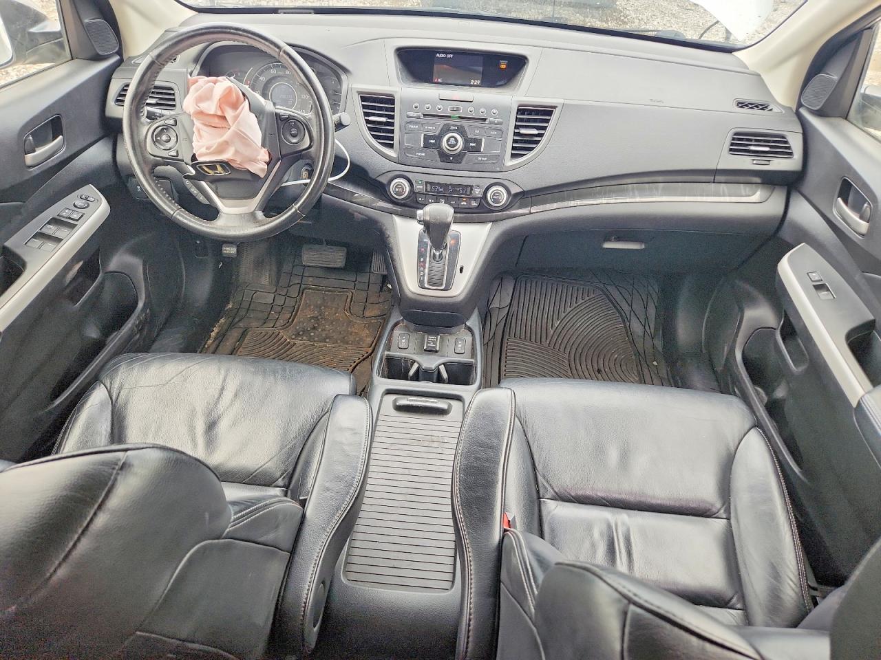 2012 Honda Cr-v Exl Silver vin: JHLRM4H77CC016416