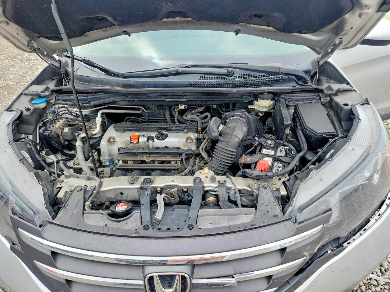 2012 Honda Cr-v Exl Silver vin: JHLRM4H77CC016416