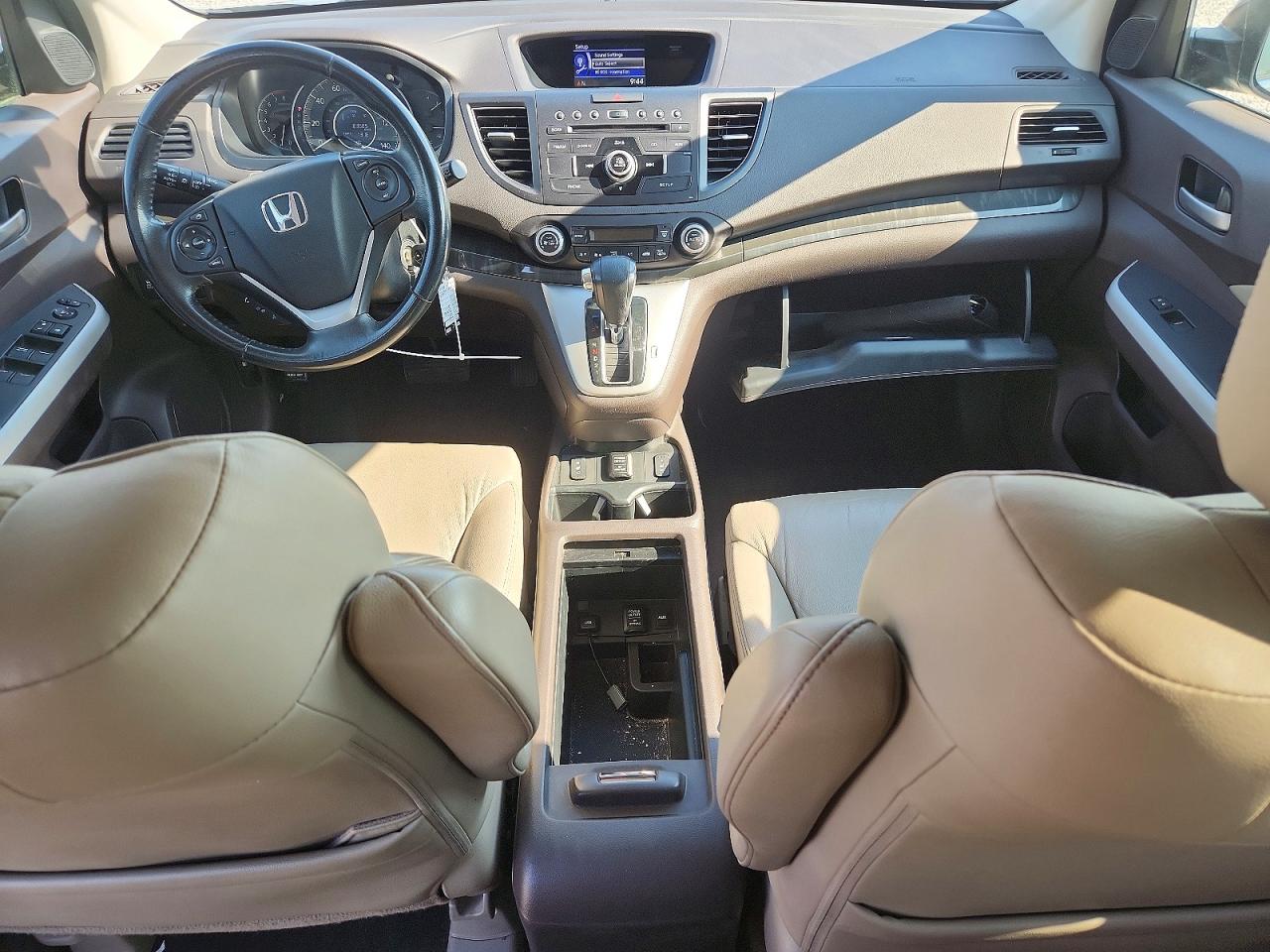 2012 Honda Cr-v Exl Green vin: JHLRM4H77CC016710