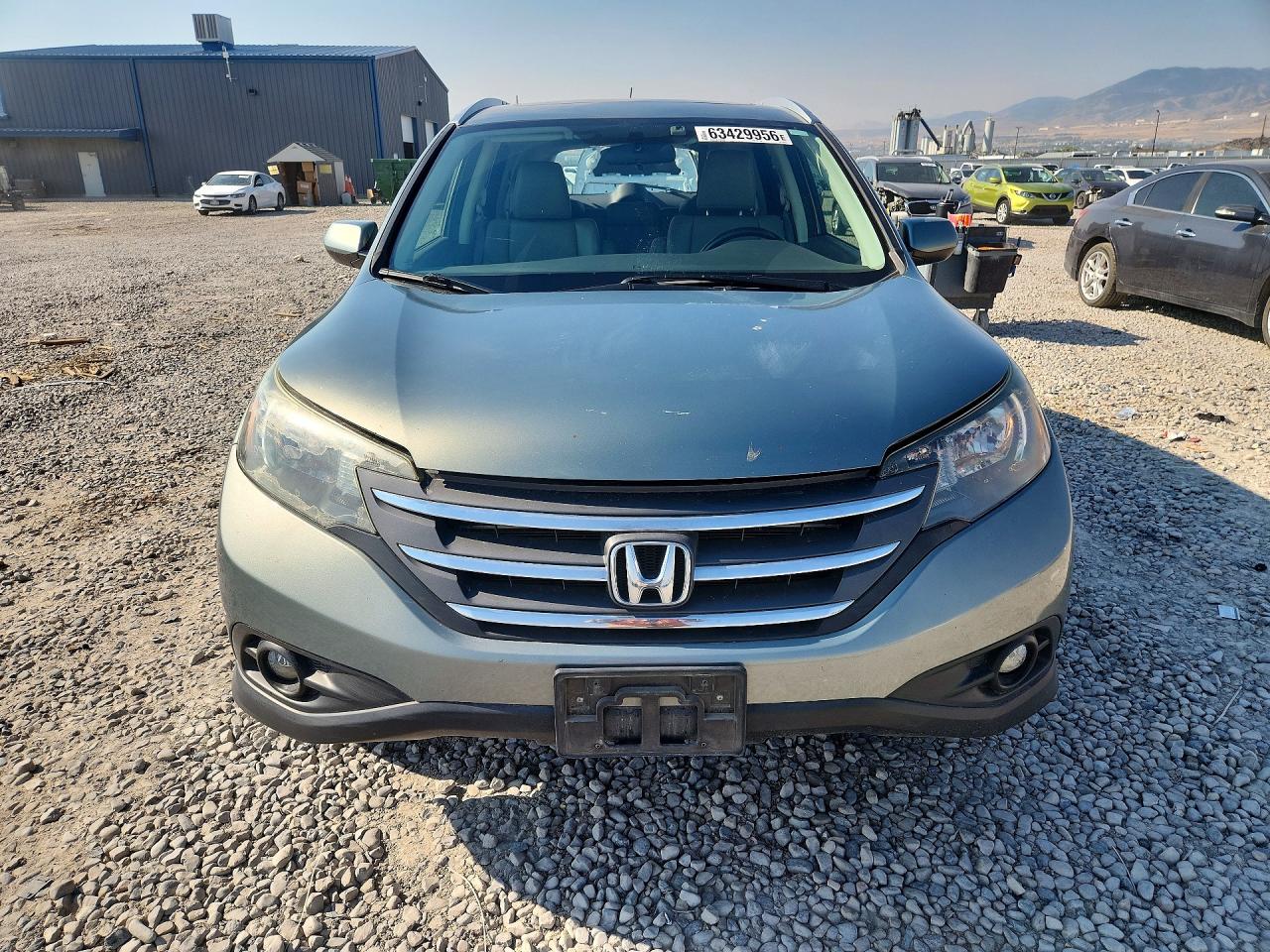 2012 Honda Cr-v Exl Green vin: JHLRM4H77CC016710