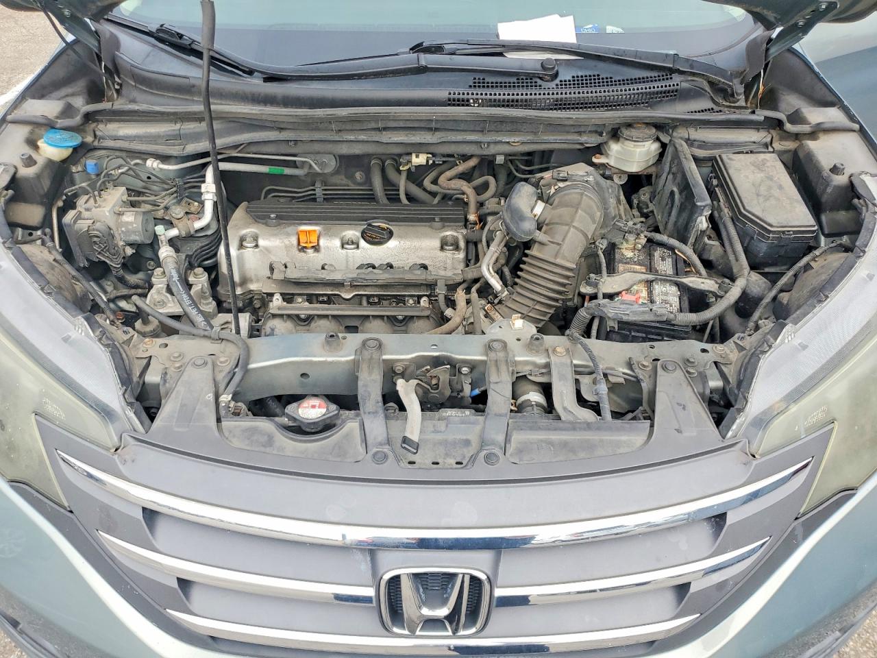 2012 Honda Cr-v Exl Teal vin: JHLRM4H77CC020790