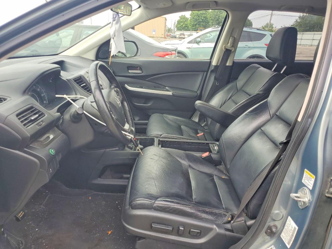 2012 Honda Cr-v Exl Teal vin: JHLRM4H77CC020790