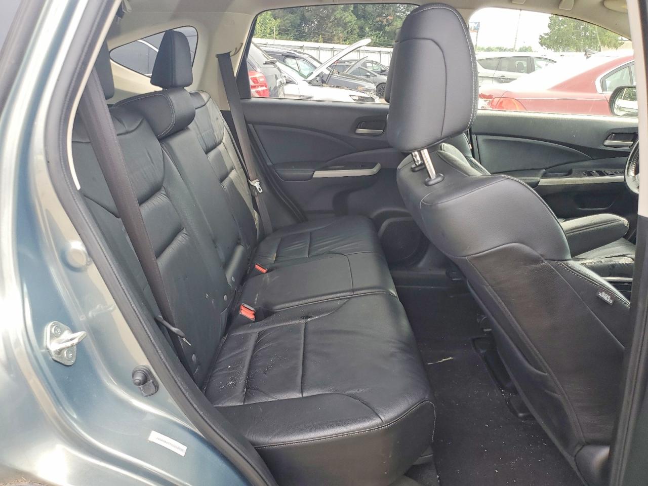 2012 Honda Cr-v Exl Teal vin: JHLRM4H77CC020790